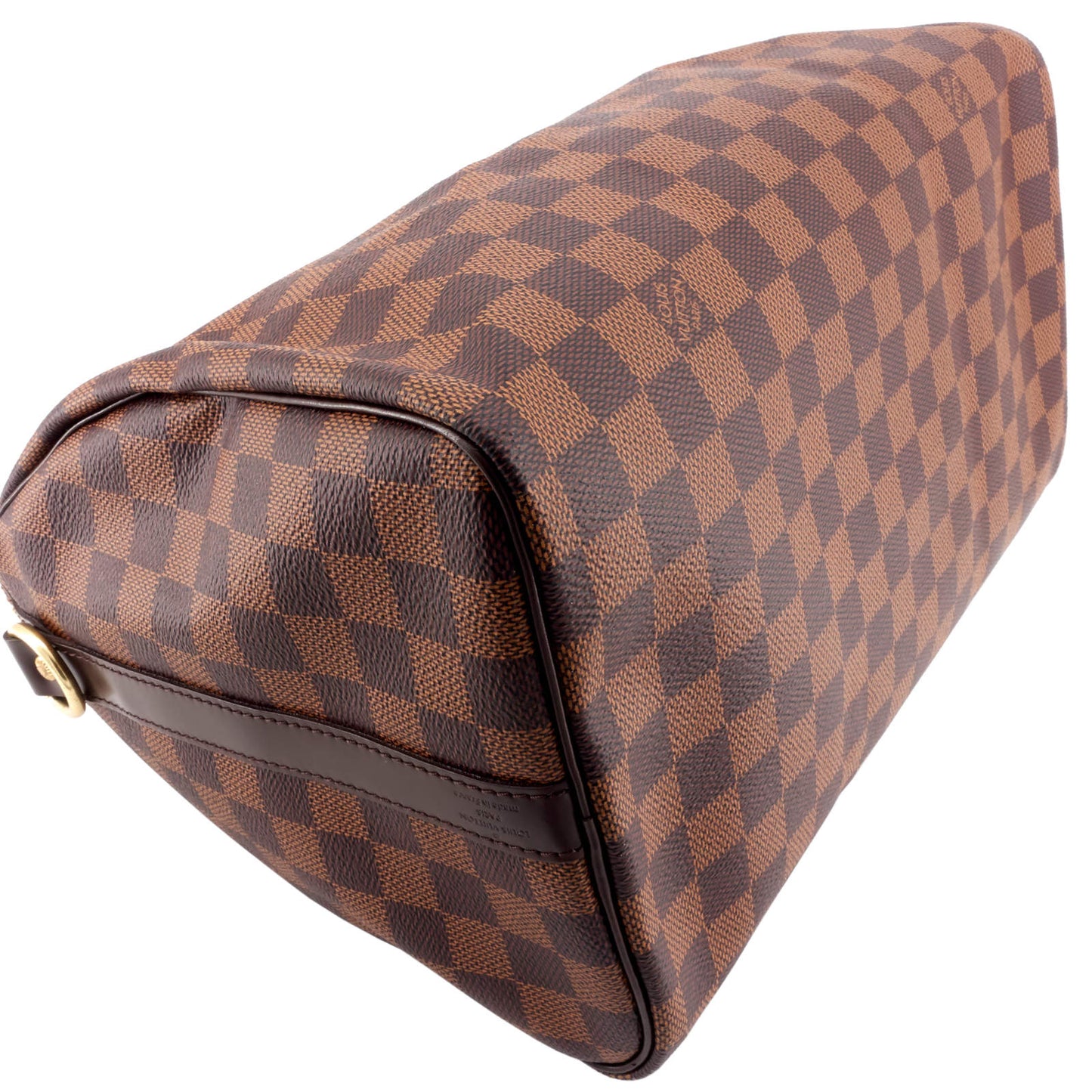 Louis Vuitto Speedy BandouliÃ¨re 30 Damier Ebene Canvas Bag