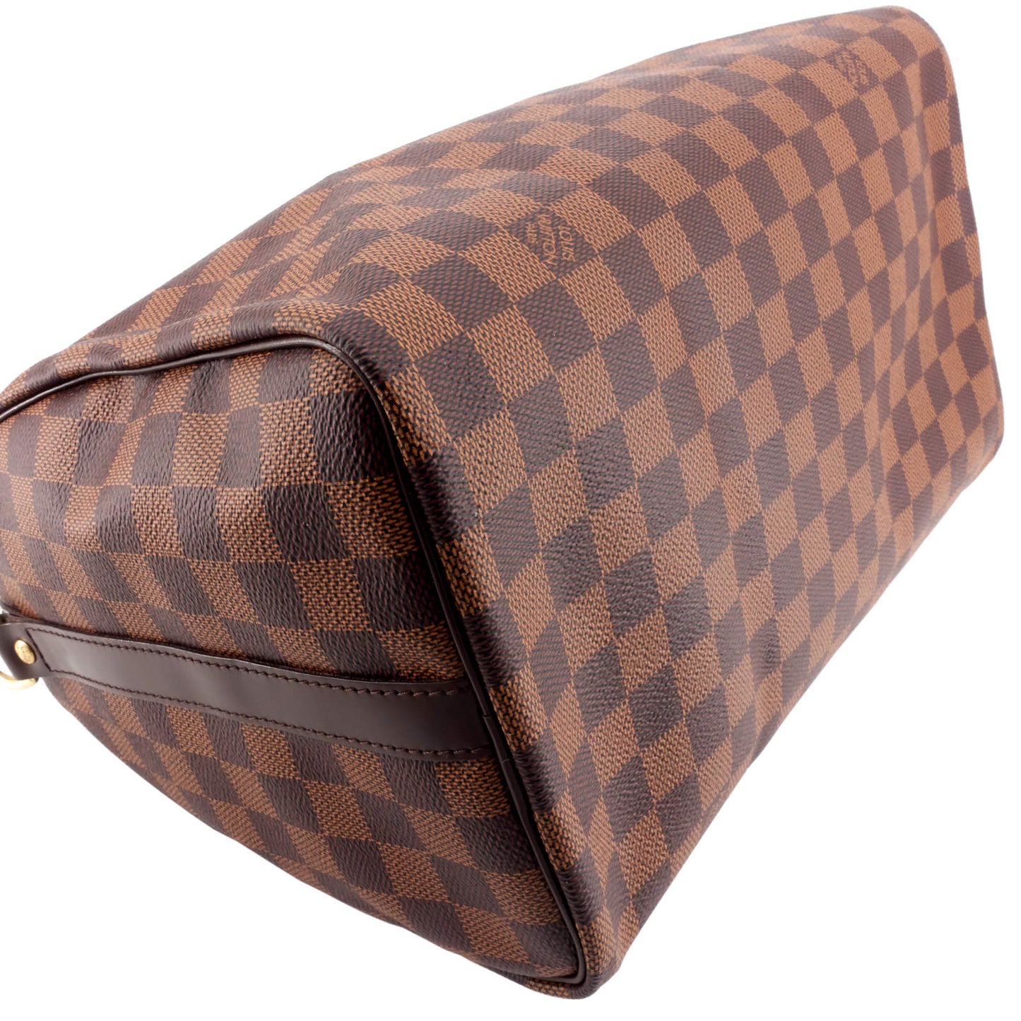 Louis Vuitto Speedy BandouliÃ¨re 30 Damier Ebene Canvas Bag
