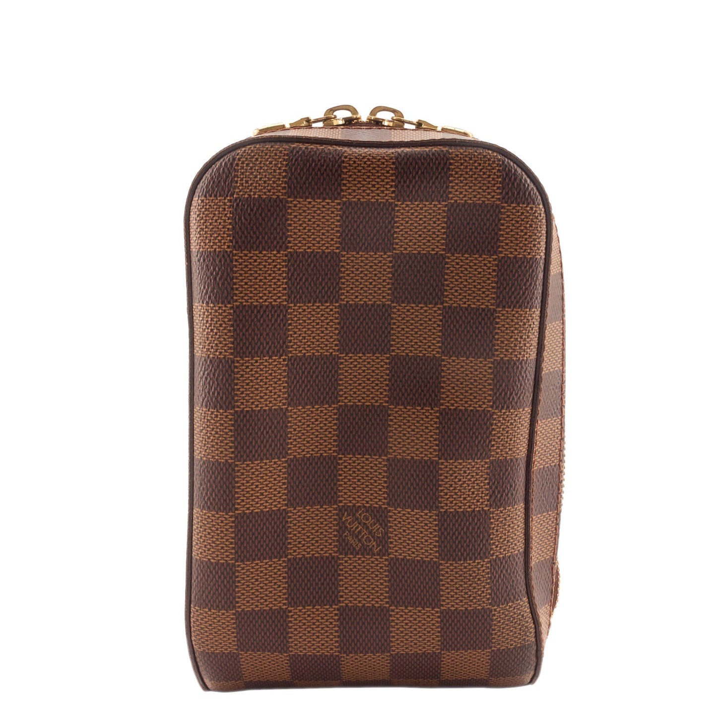 Louis Vuitto Geronimos Damier Ebene Canvas Waist Bag
