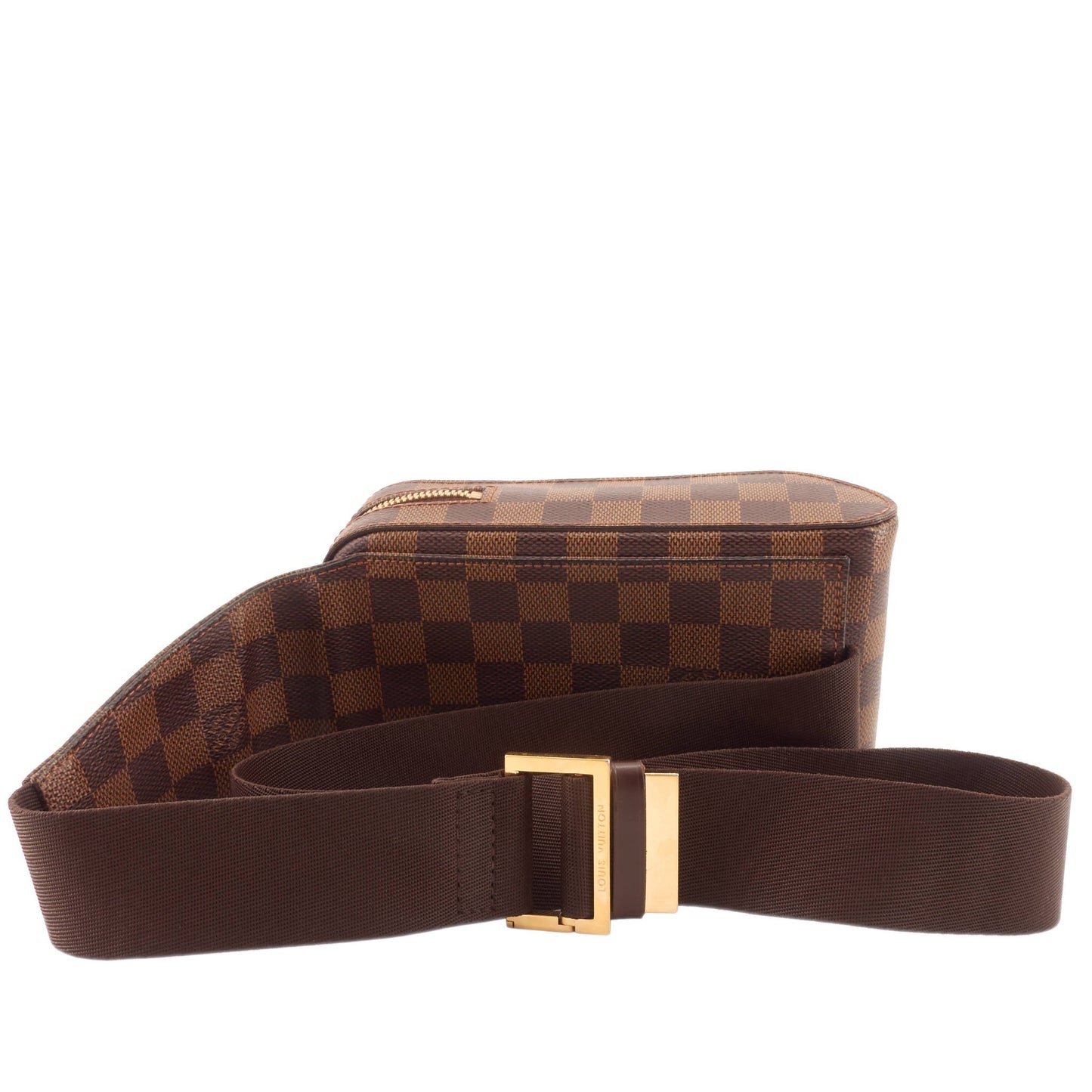 Louis Vuitto Geronimos Damier Ebene Canvas Waist Bag