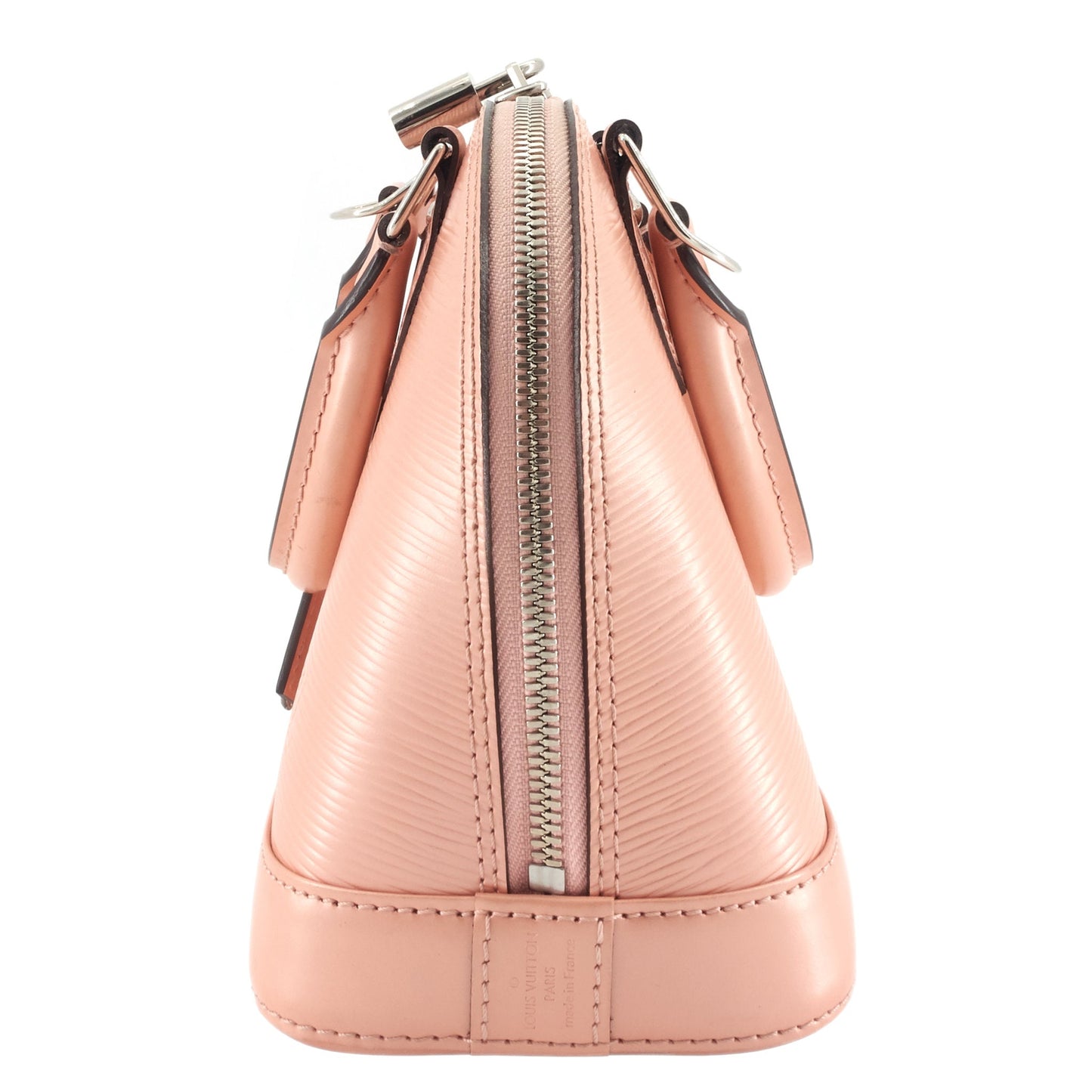 Louis Vuitto Alma BB Epi Leather Rose Nacre Bag