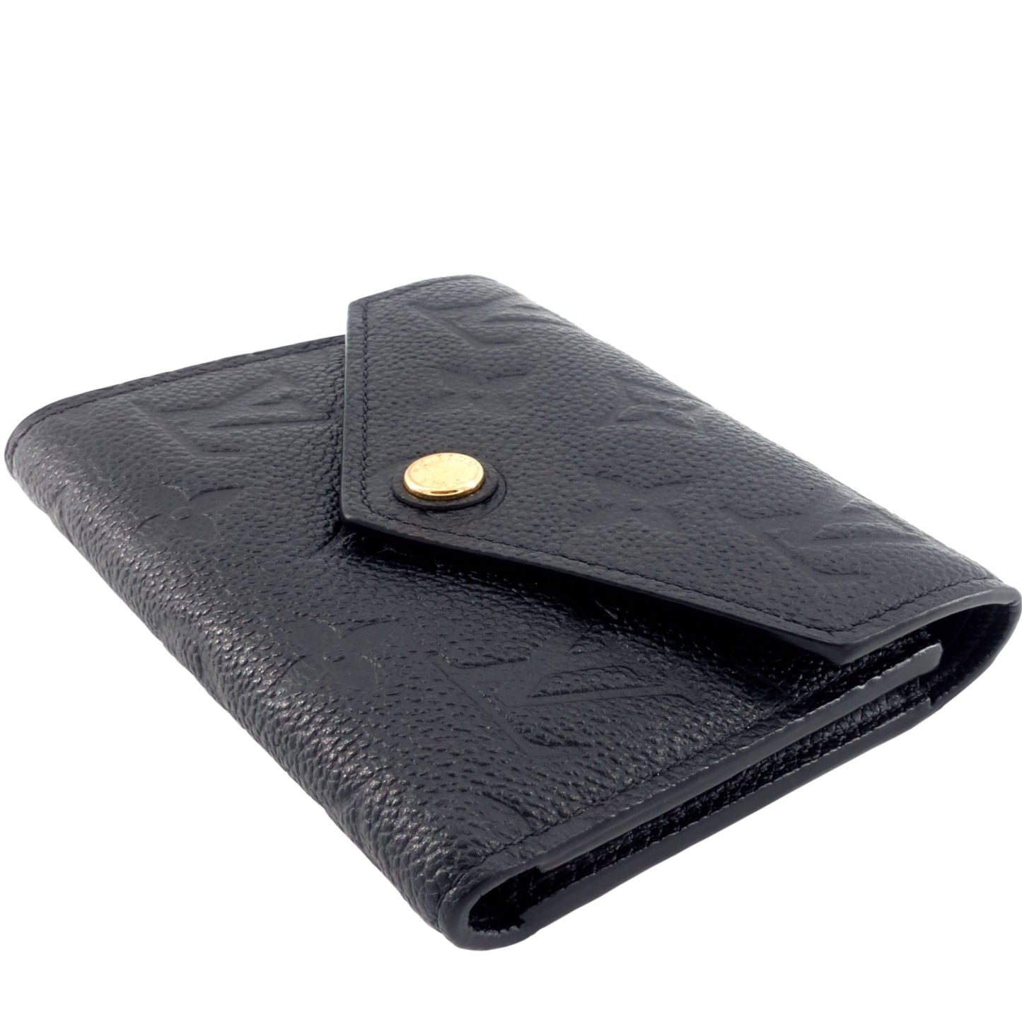 Louis Vuitto Victorine Monogram Empreinte Leather Bifold Wallet