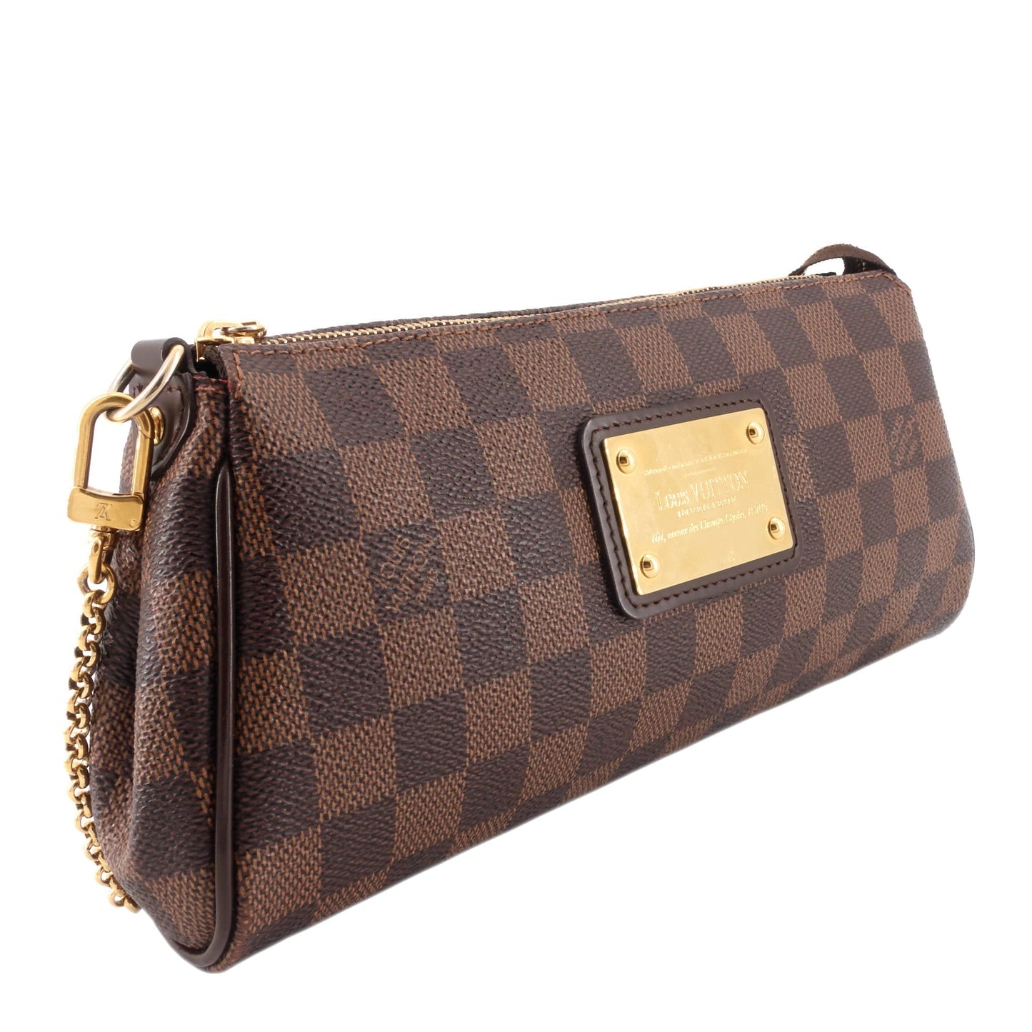Louis Vuitto Eva Damier Ebene Crossbody Bag