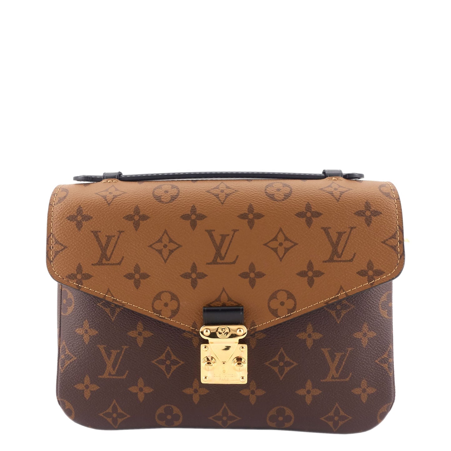 Louis Vuitto Pochette Metis Reverse Monogram Canvas Bag
