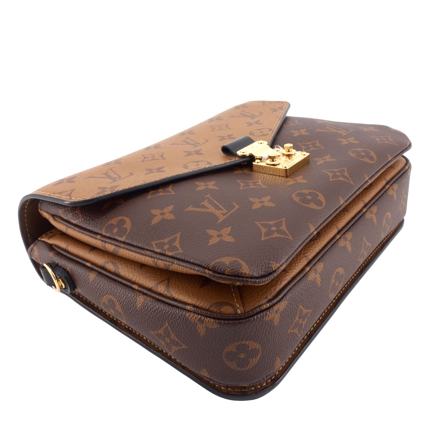 Louis Vuitto Pochette Metis Reverse Monogram Canvas Bag