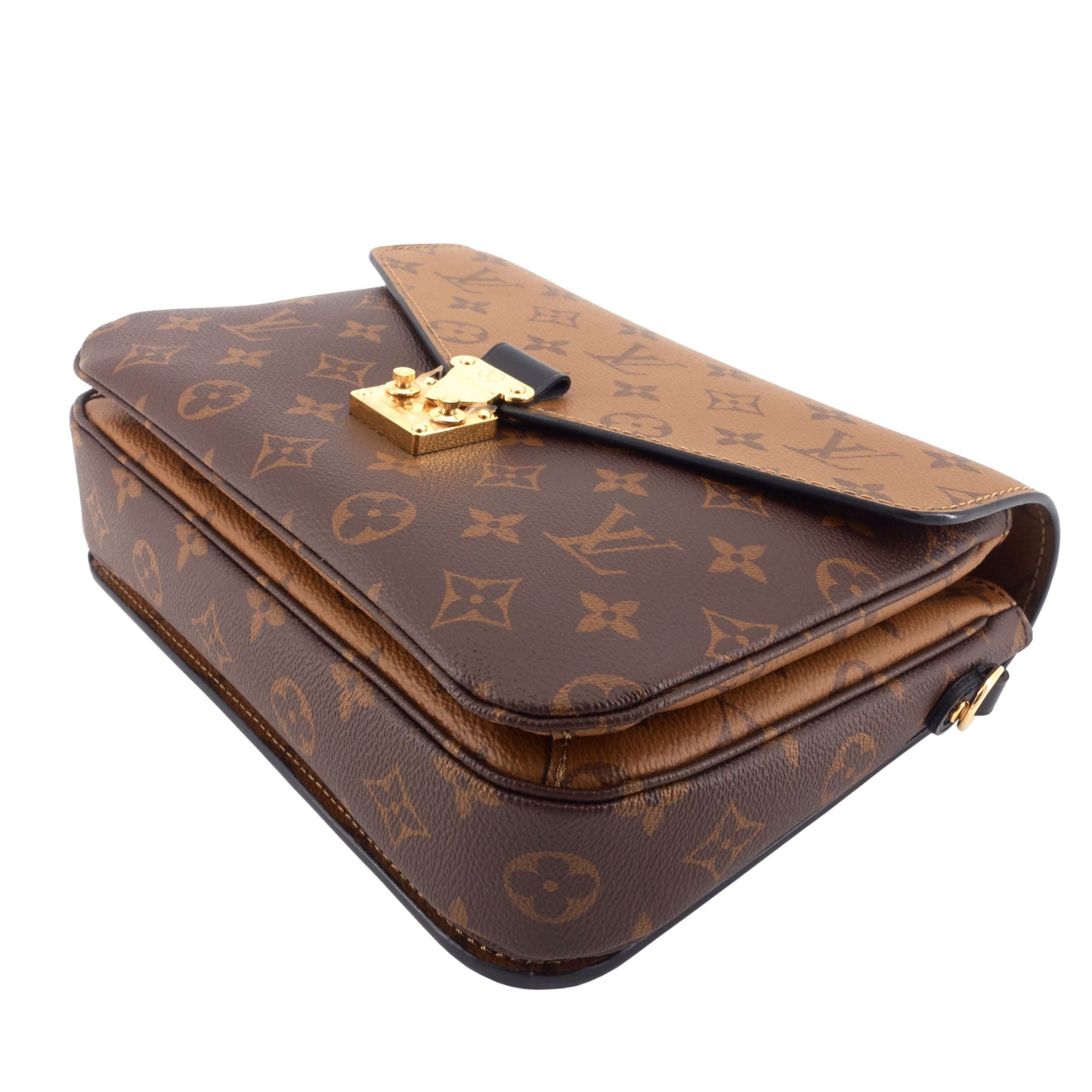 Louis Vuitto Pochette Metis Reverse Monogram Canvas Bag