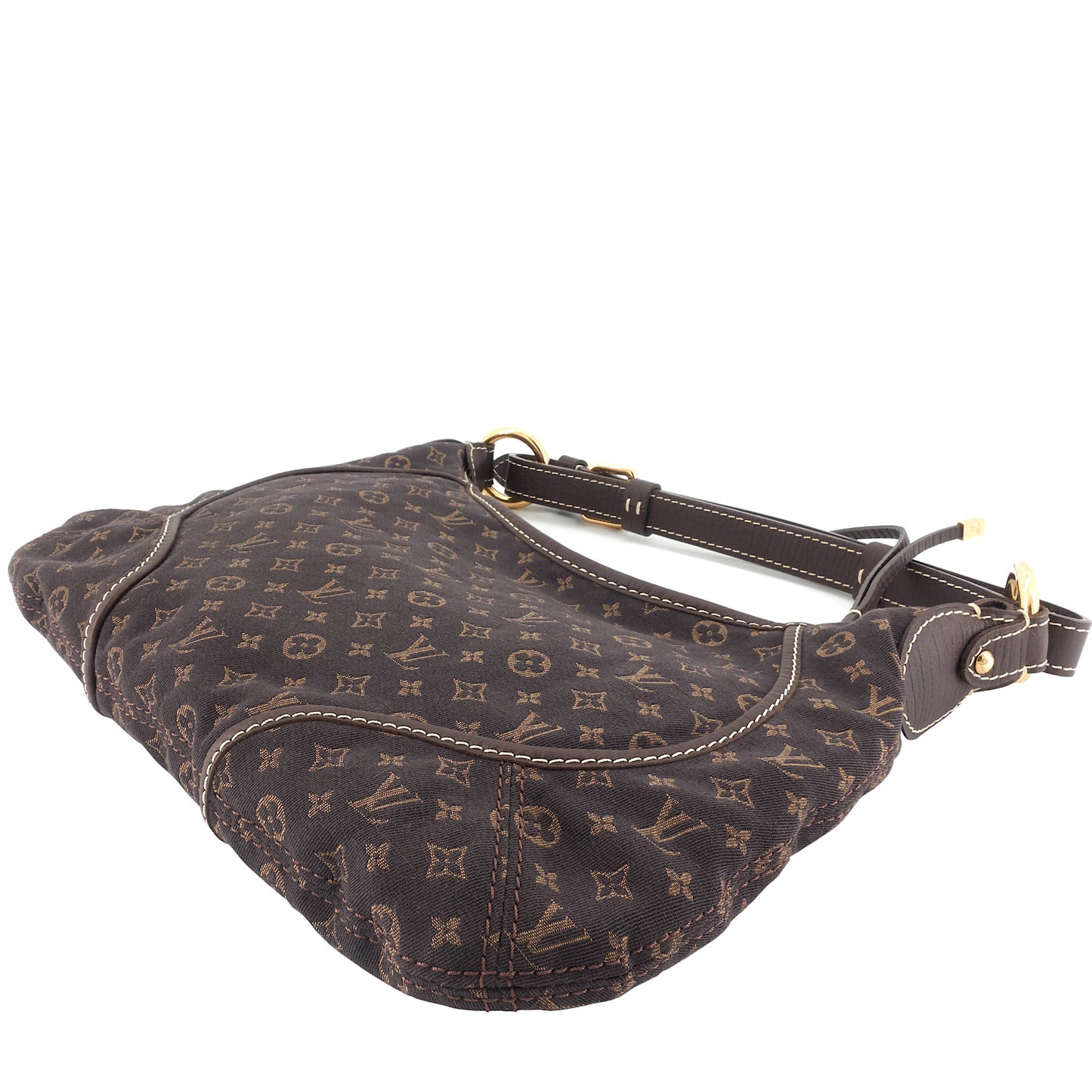 Louis Vuitto Manon PM Mini Lin Canvas Bag
