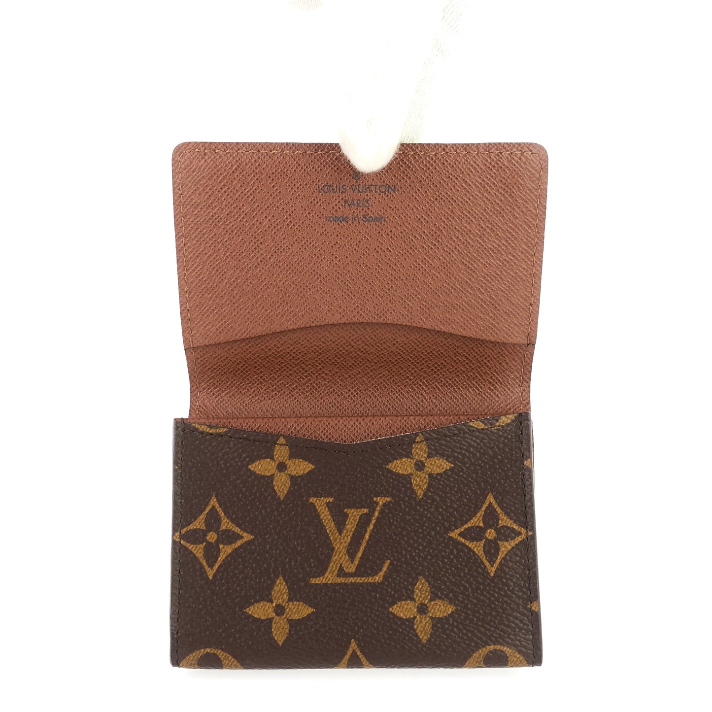 Louis Vuitto Business Card Monogram Canvas Holder