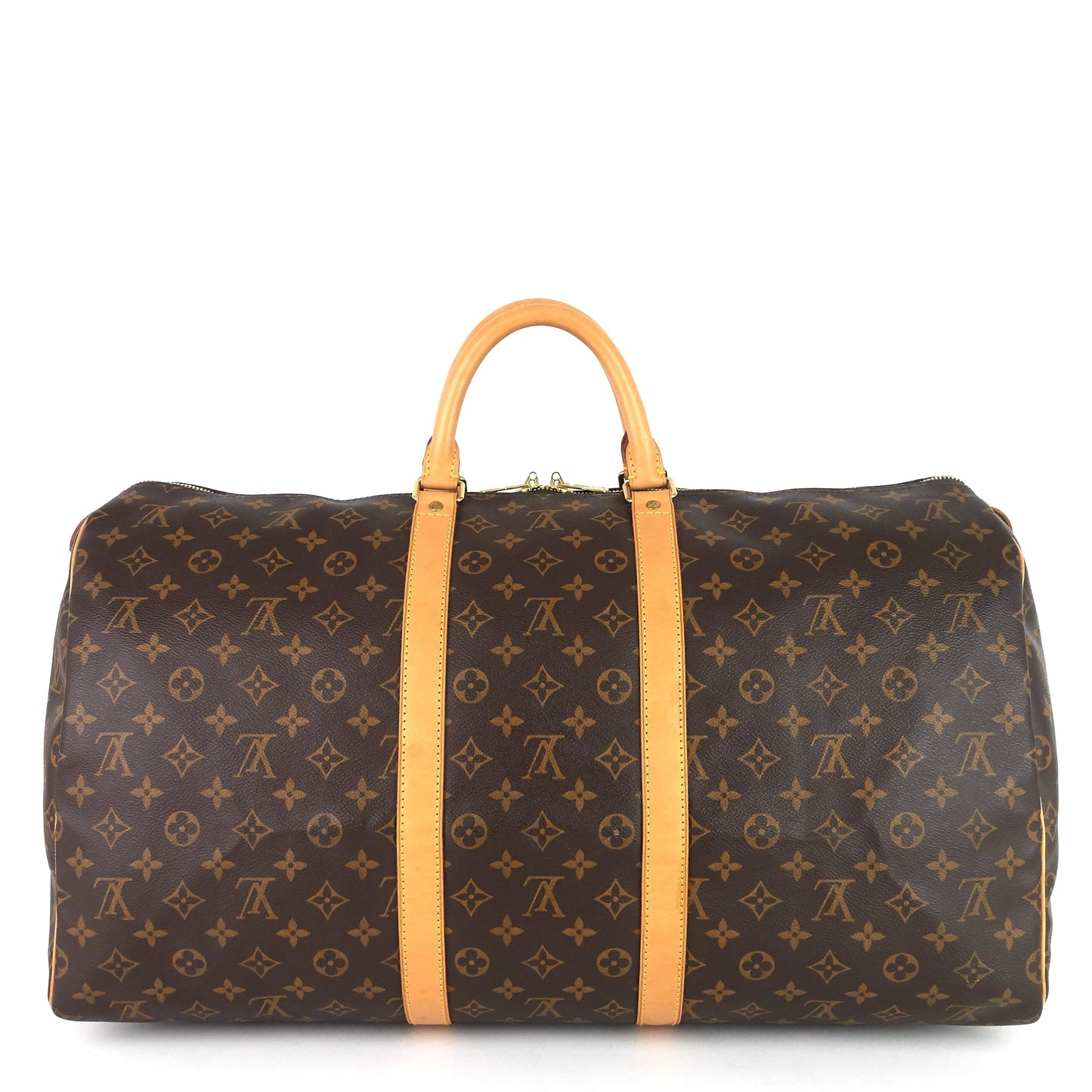 Louis Vuitto Keepall 55 Monogram Canvas Bag