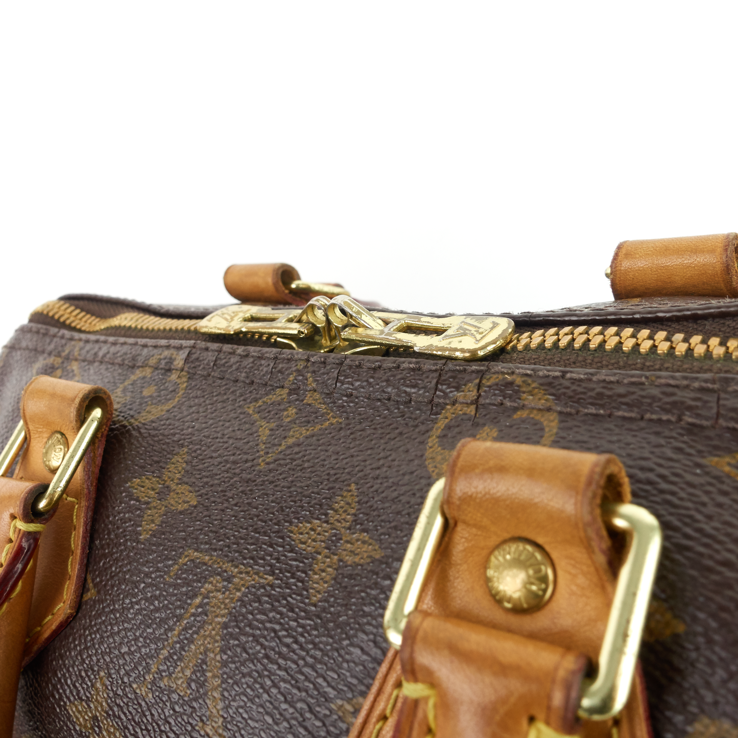 Louis Vuitto Speedy 25 BandouliÃ¨re Monogram Canvas Bag
