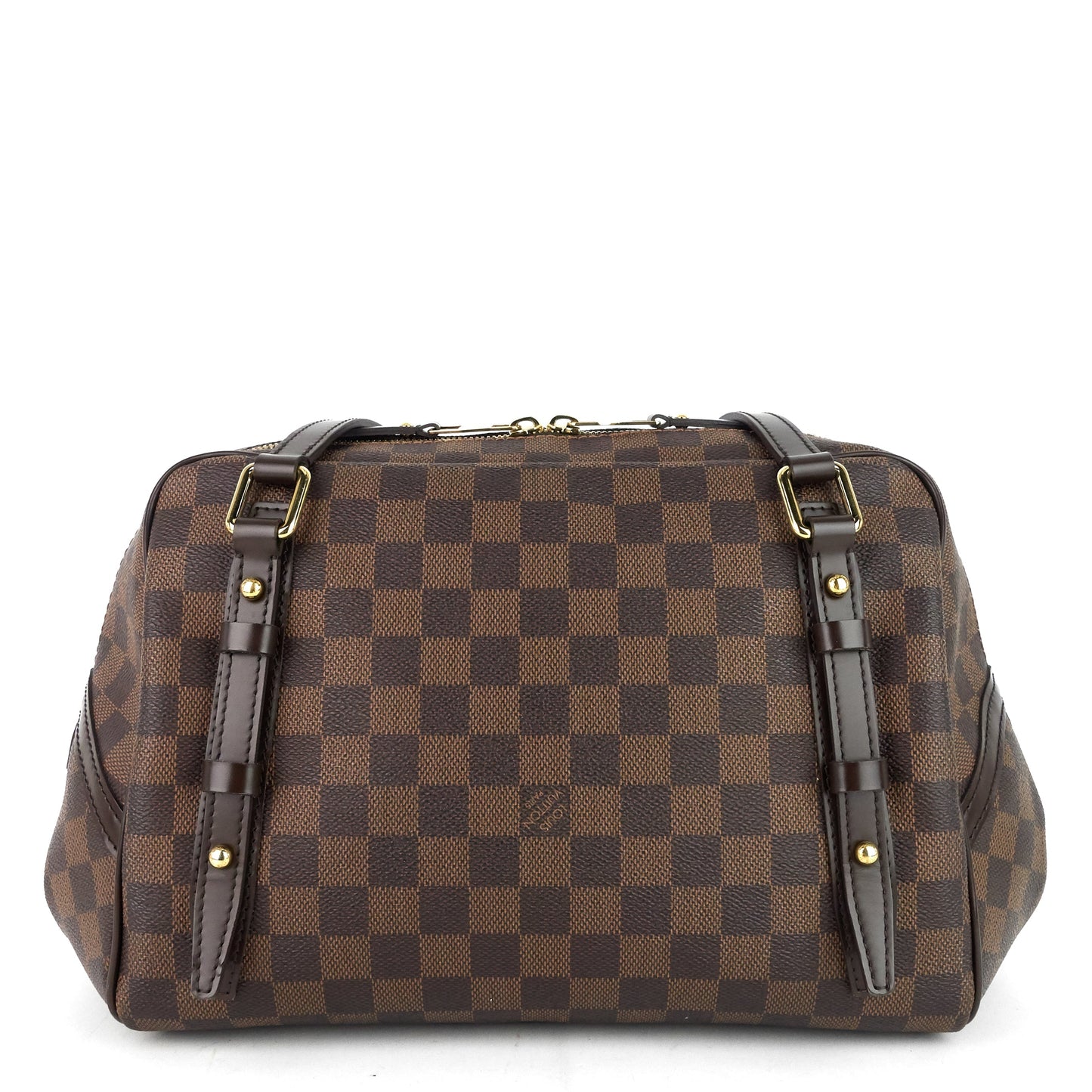 Louis Vuitto Rivington GM Damier Ebene Canvas Bag