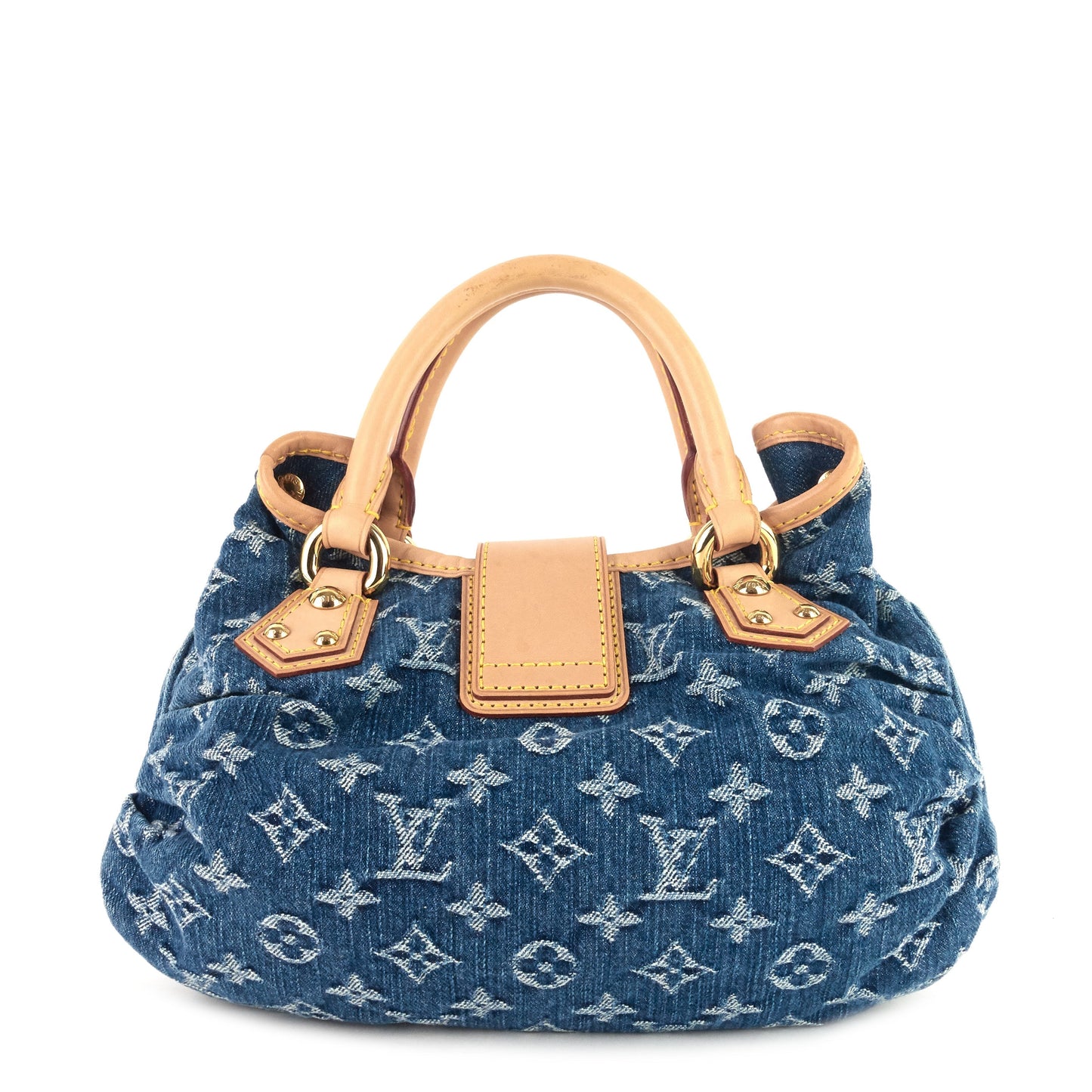 Louis Vuitto Pleaty Monogram Denim Bag