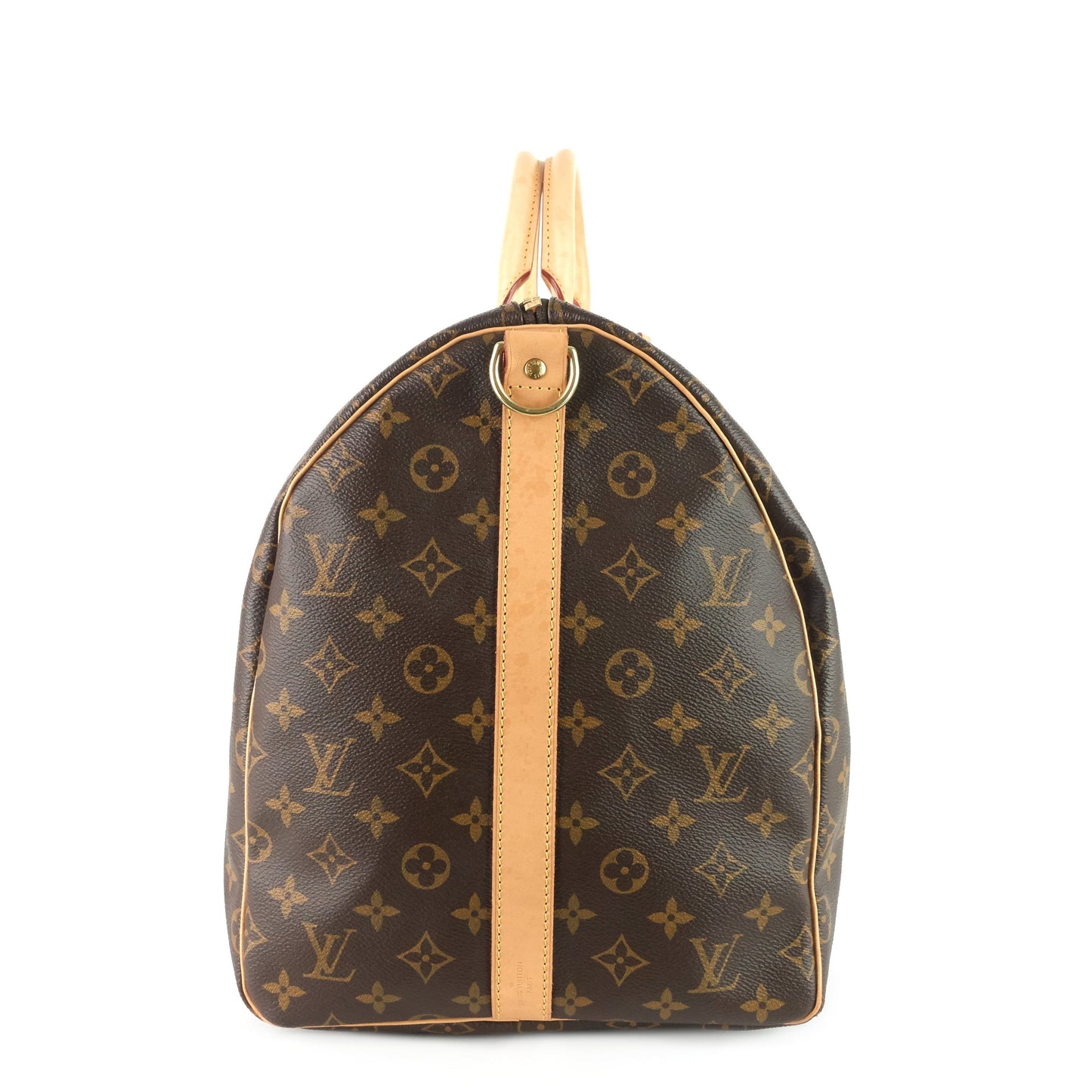 Louis Vuitto Keepall 55 BandouliÃ¨re Monogram Canvas Bag
