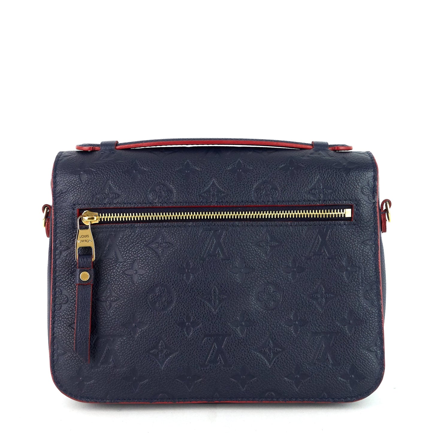Louis Vuitto Pochette Metis MM Monogram Empreinte Leather Bag