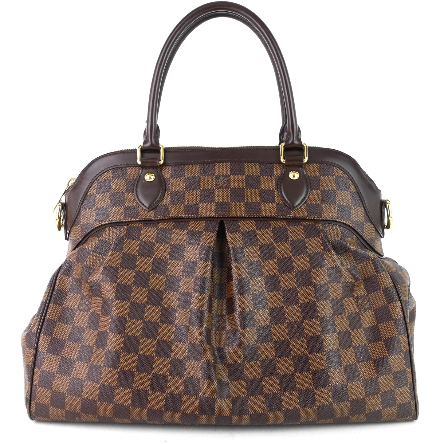 Louis Vuitto Trevi GM Damier Ebene Canvas Bag