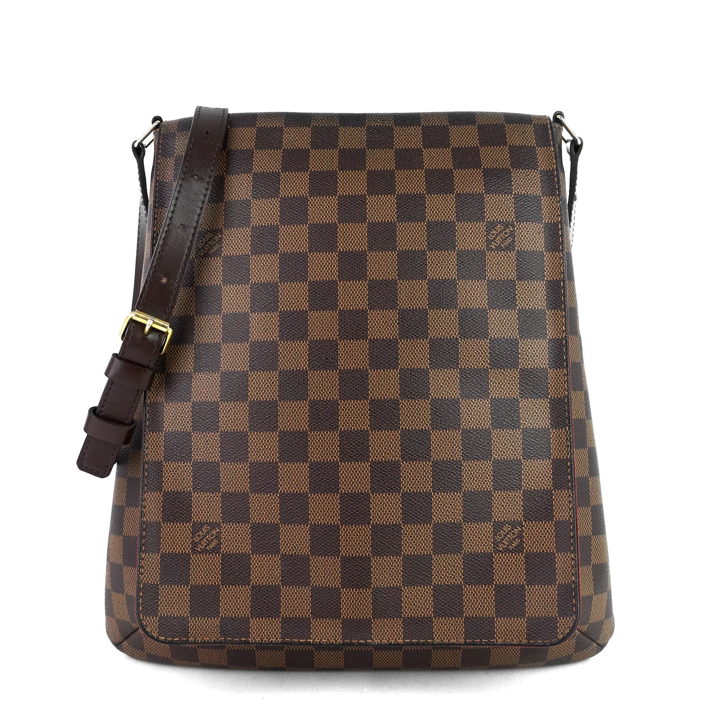 Louis Vuitto Musette Salsa Damier Ebene Canvas Bag