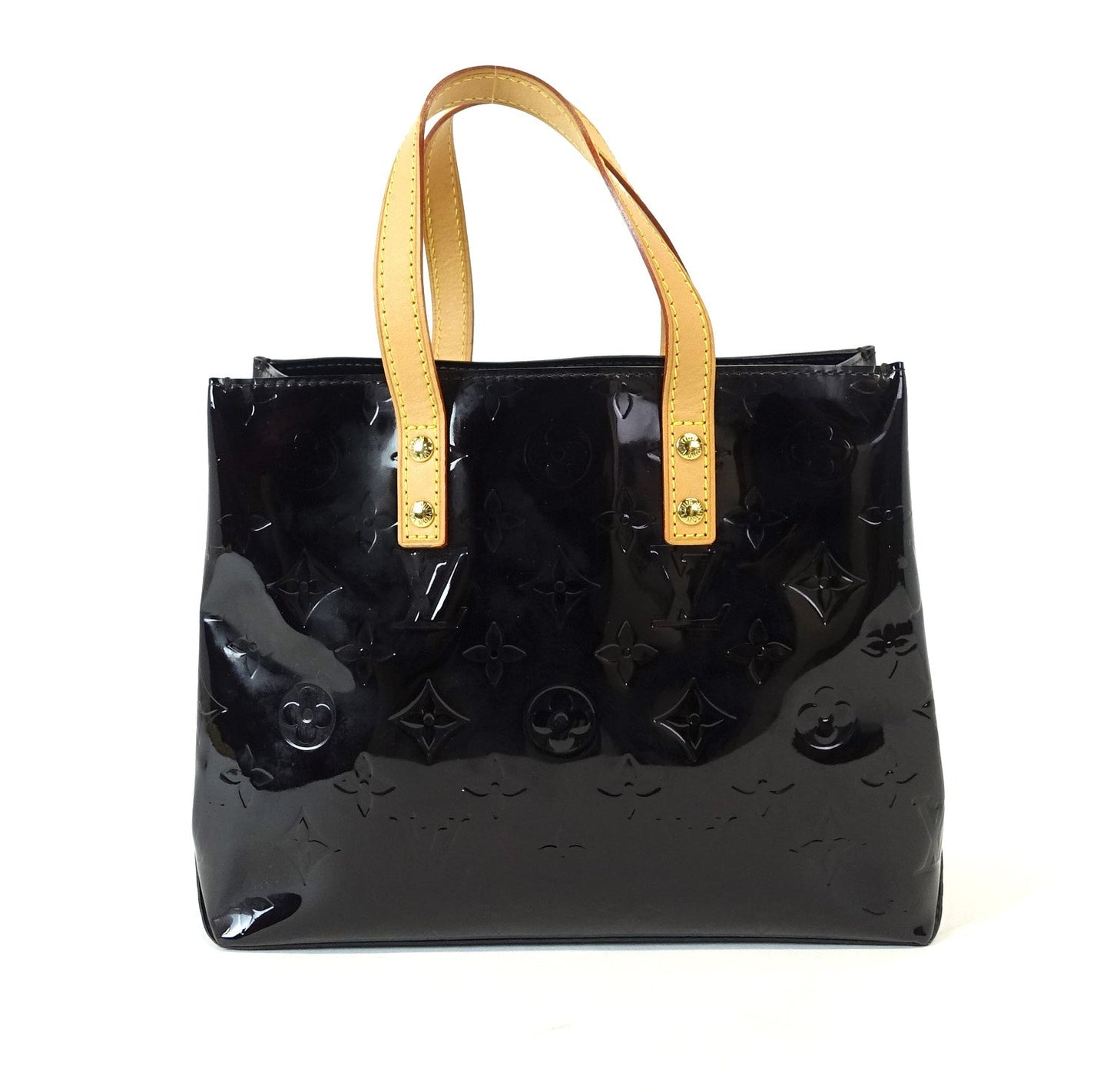 Louis Vuitto Reade PM Monogram Vernis Leather Handbag