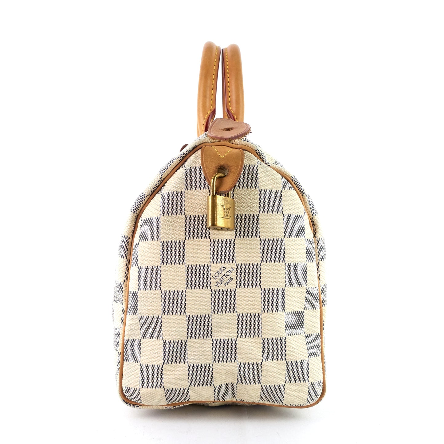 Louis Vuitto Speedy 25 Damier Azur Canvas Bag