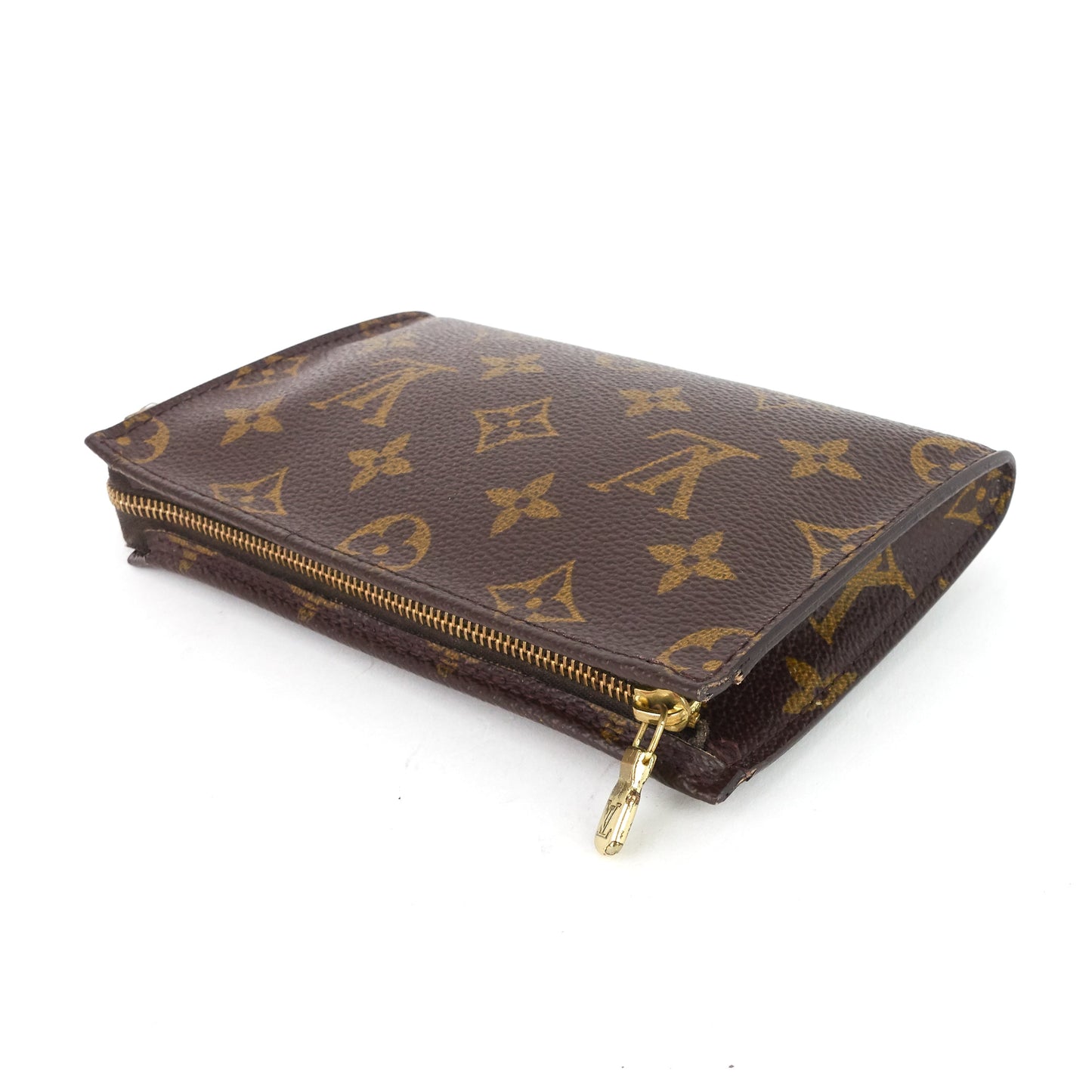 Louis Vuitto Toiletry 15 Monogram Canvas Cosmetics Pouch
