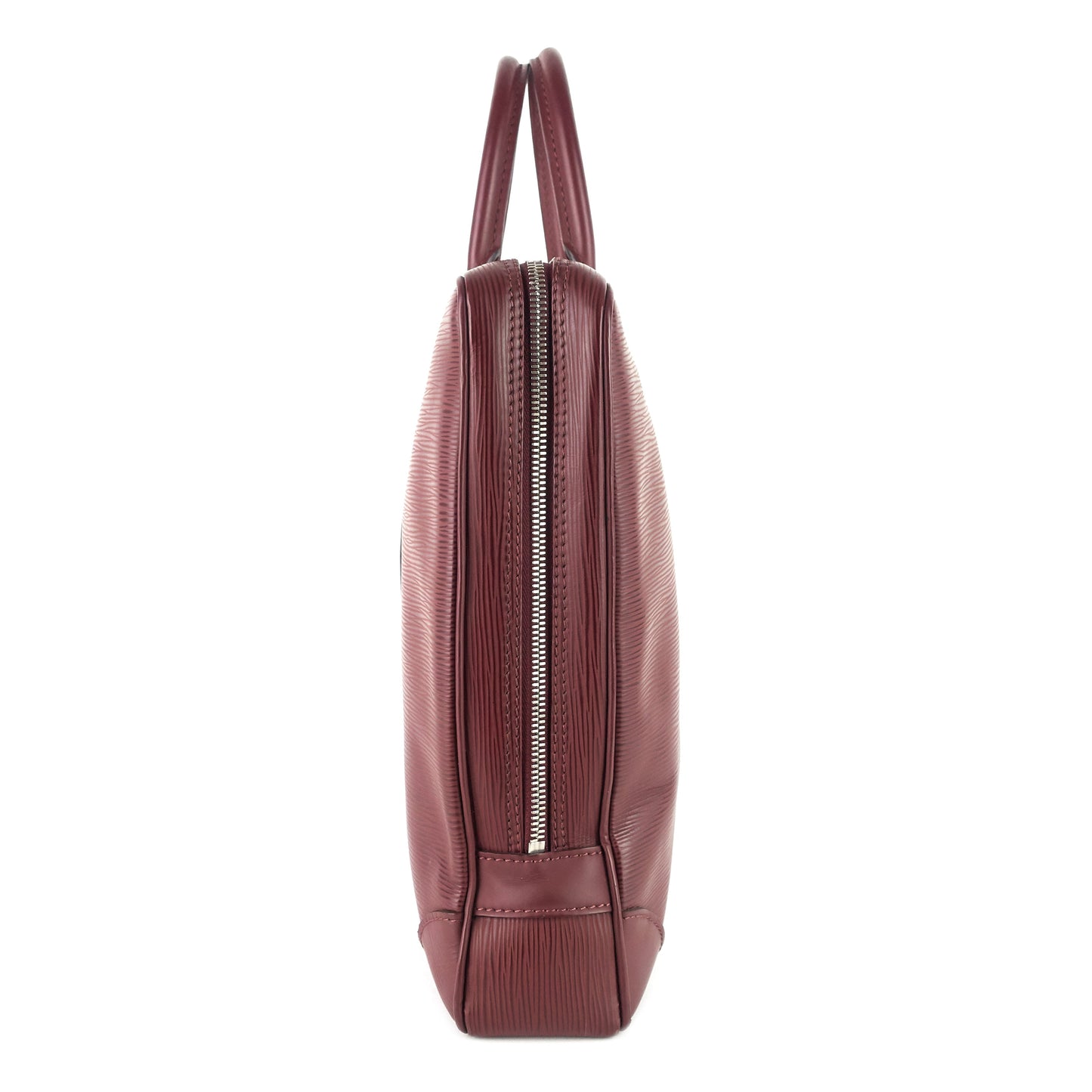 Louis Vuitto Porte-Documents Voyage Burgundy Epi Leather Briefcase Bag