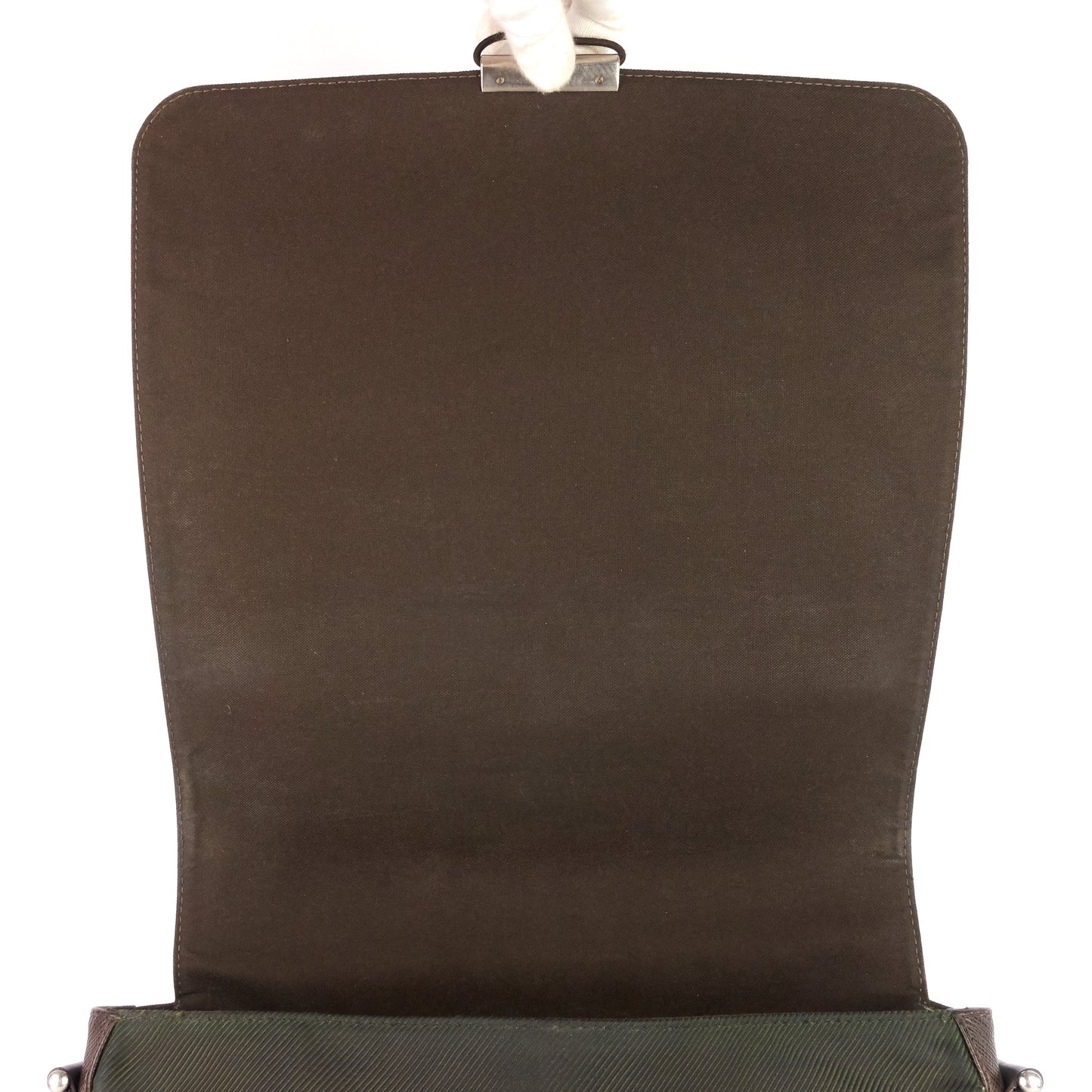 Louis Vuitto Viktor Taiga Leather Messenger Bag