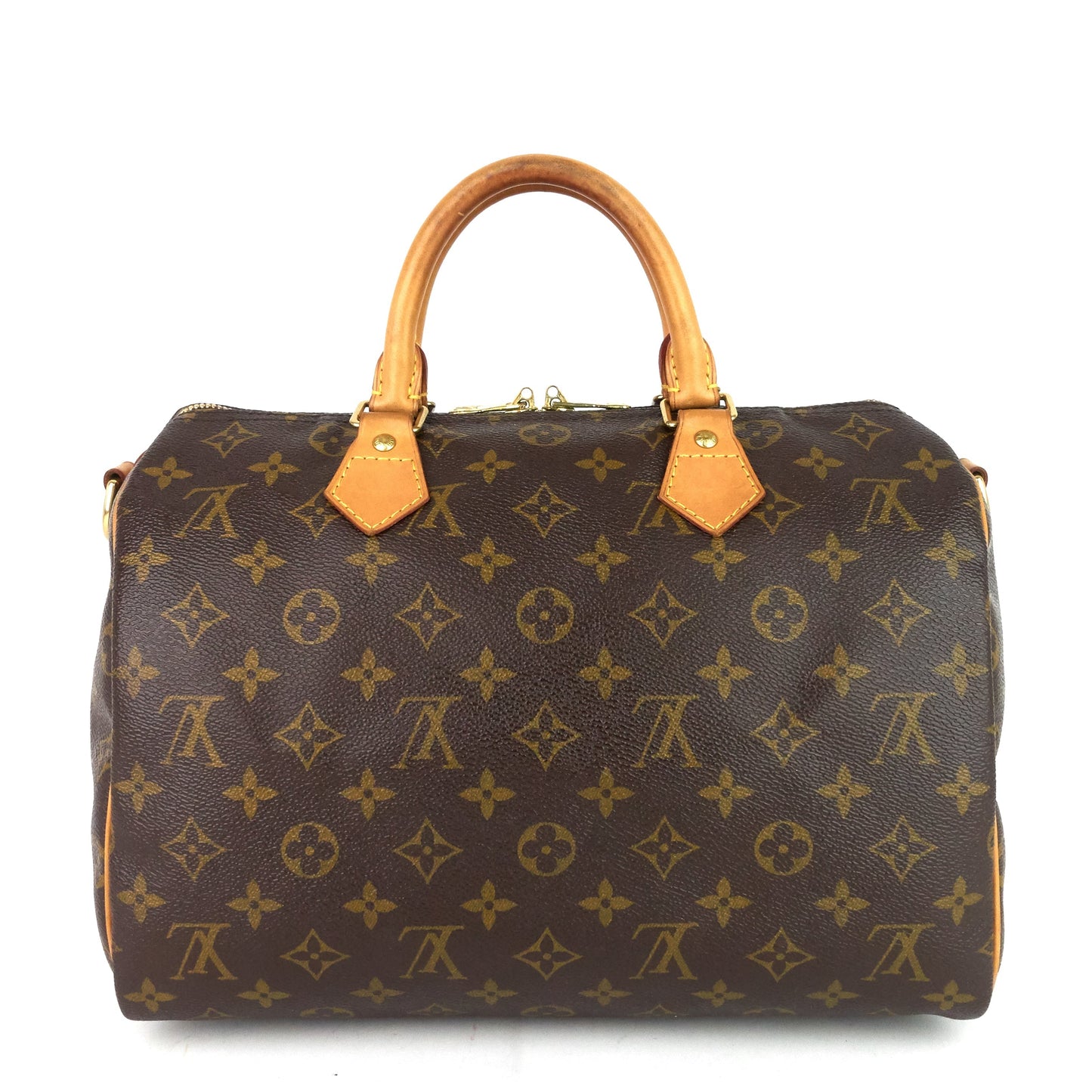 Louis Vuitto Speedy 30 Bandouliere Monogram Canvas Bag