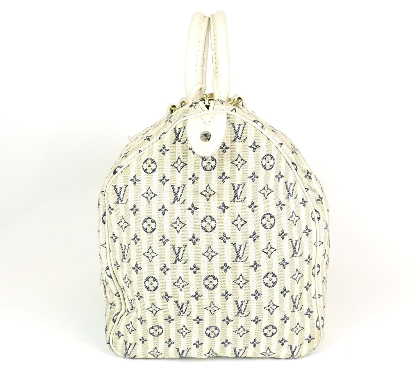 Louis Vuitto Speedy 30 Mini Lin Croisette Monogram Handbag