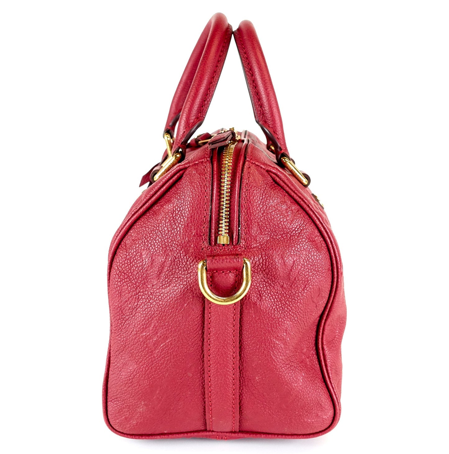 Louis Vuitto Speedy 25 Bandouliere Empreinte Leather Handbag