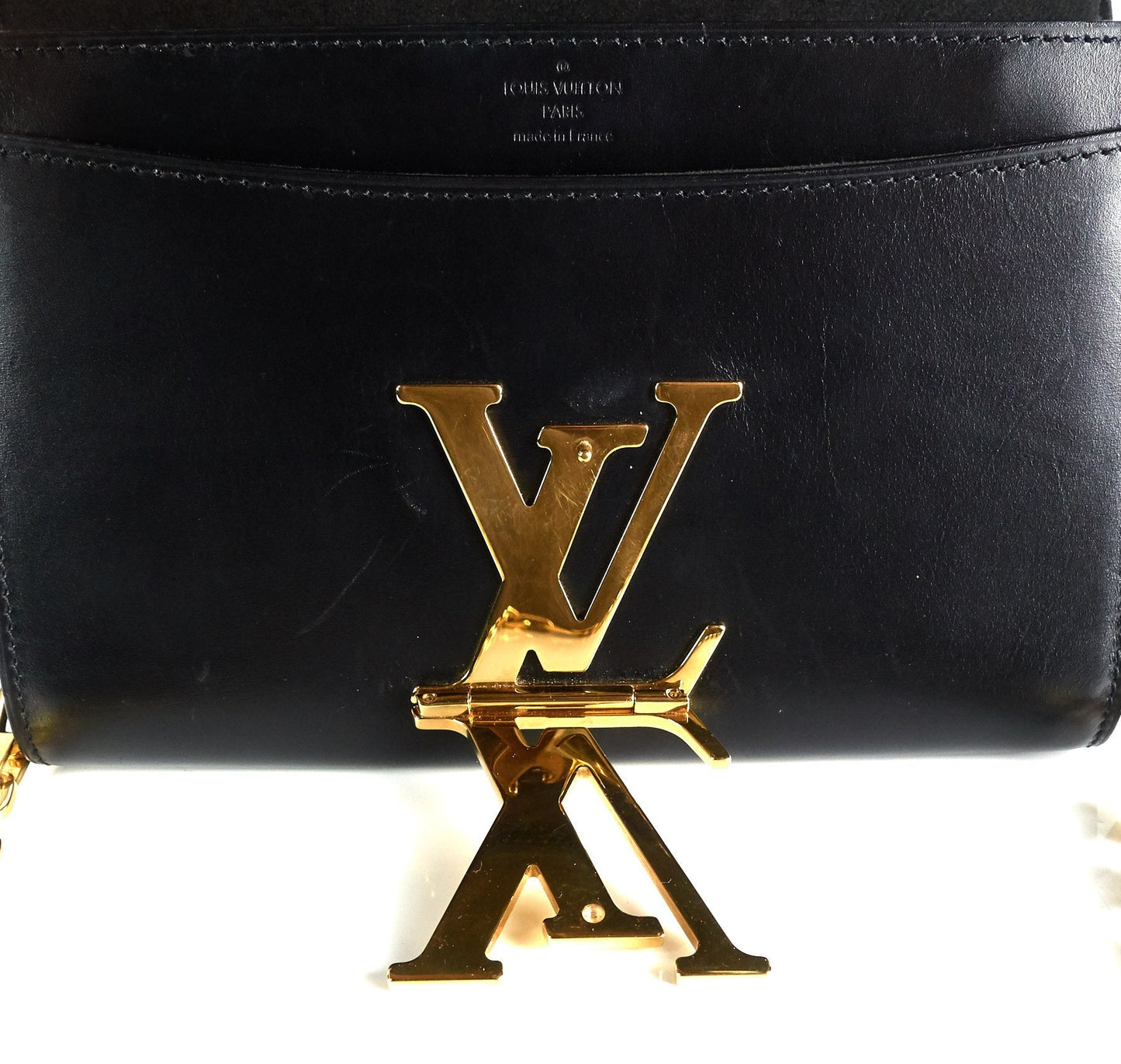 Louis Vuitto Louise GM Calf Leather Chain Bag