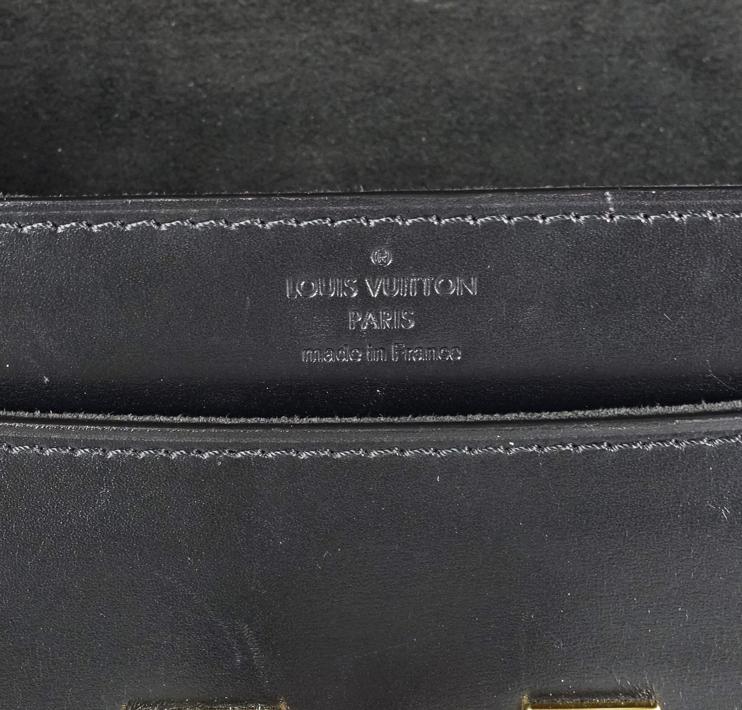 Louis Vuitto Louise GM Calf Leather Chain Bag