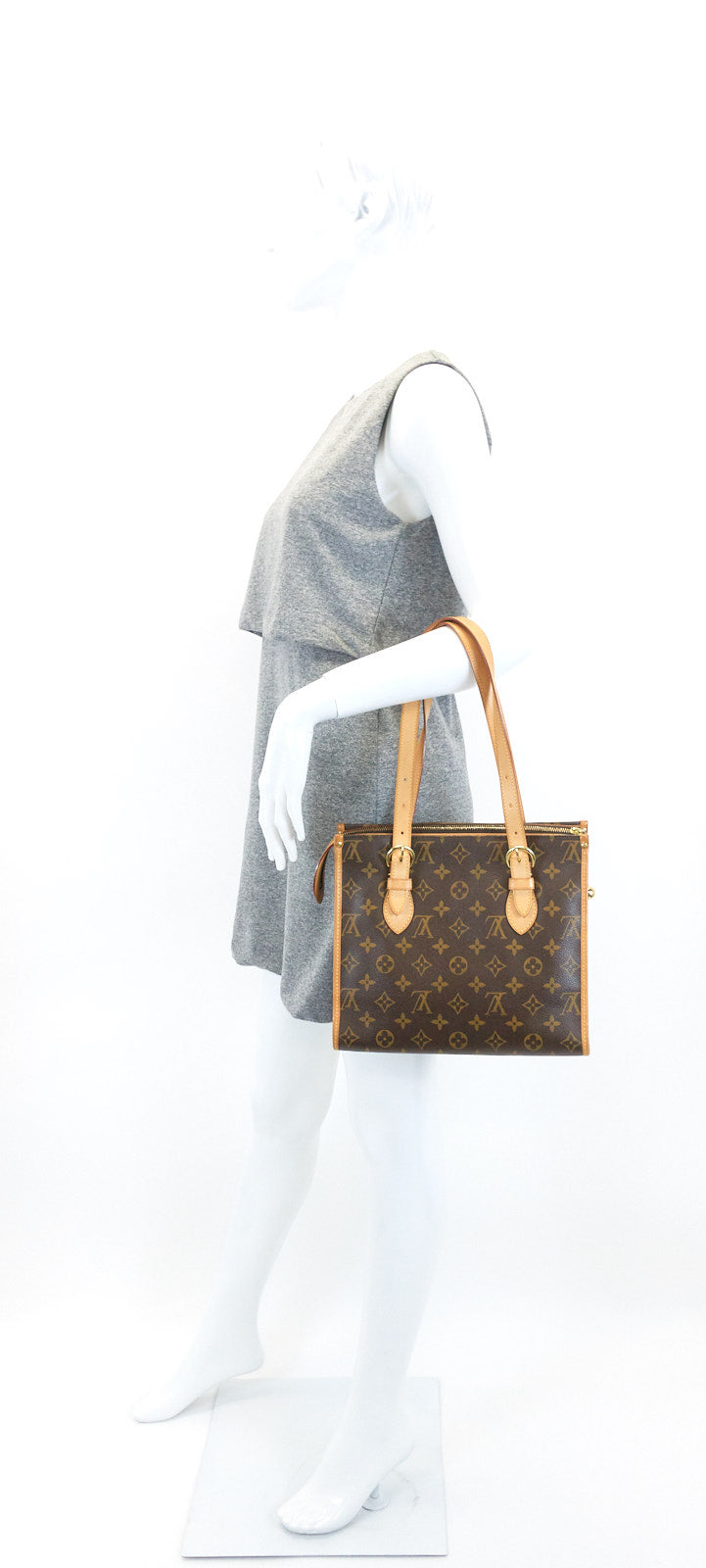 Louis Vuitto Popincourt Haut Monogram Canvas Shoulder Bag