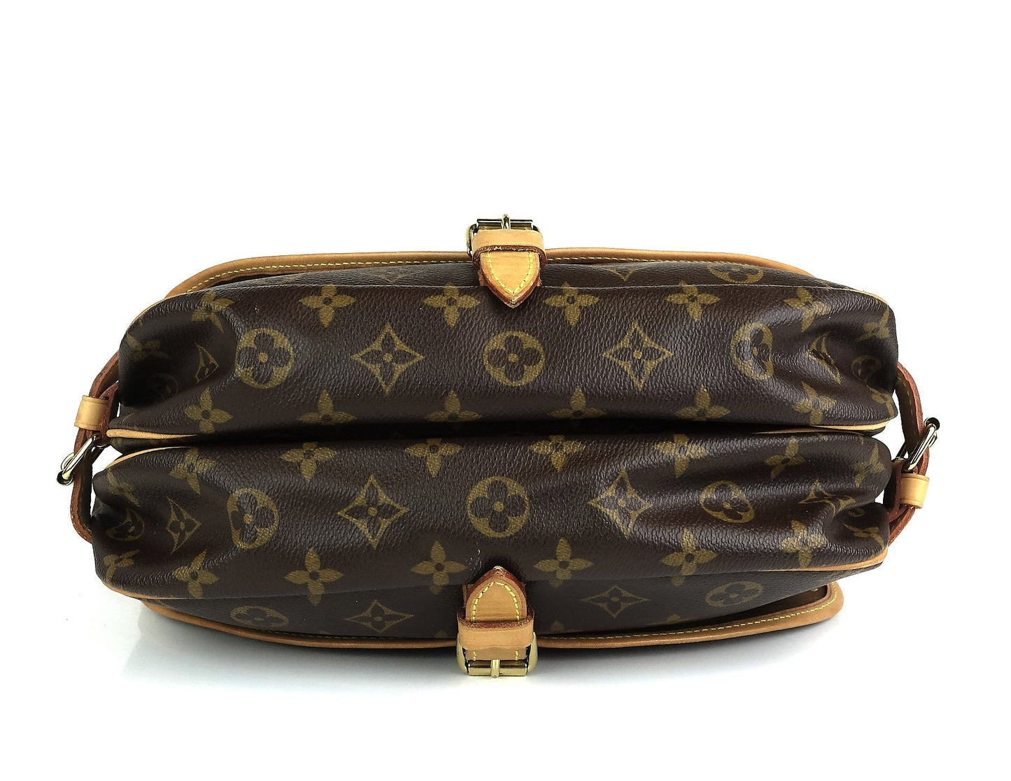 Louis Vuitto Saumur 25 Monogram Canvas Shoulder Bag