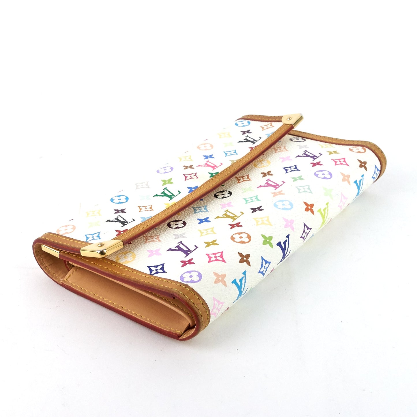 Louis Vuitto Porte Tresor International Monogram Multicolore Canvas Wallet