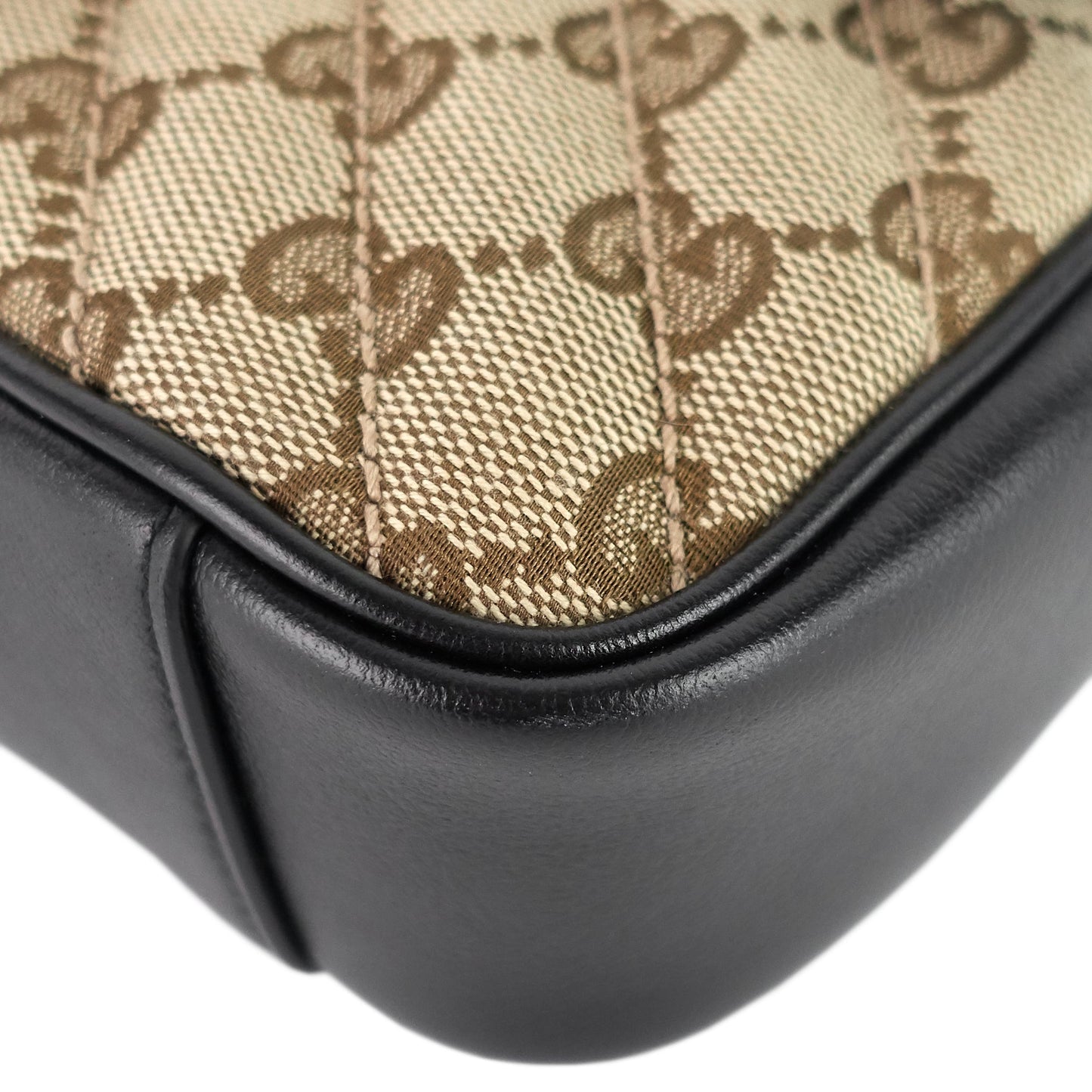 Gucci GG Marmont Small MatelassÃ© Monogram Canvas Shoulder Bag