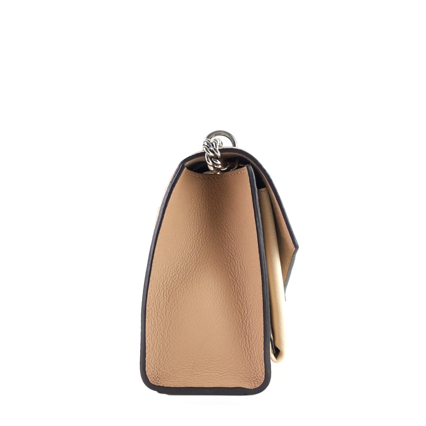 Louis Vuitto Mylockme BB Calfskin Leather Chain Shoulder Bag