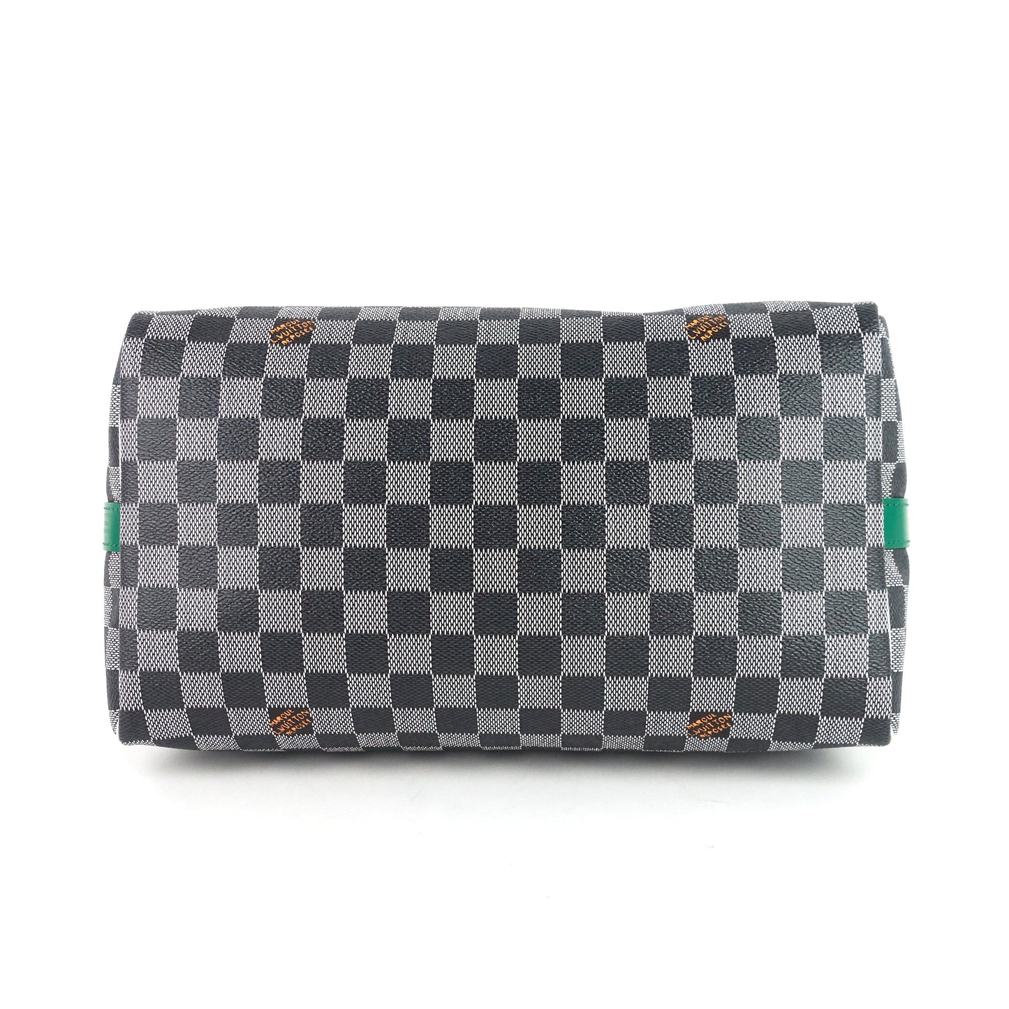 Louis Vuitto Speedy 30 BandouliÃ¨re Black White Damier Canvas Bag
