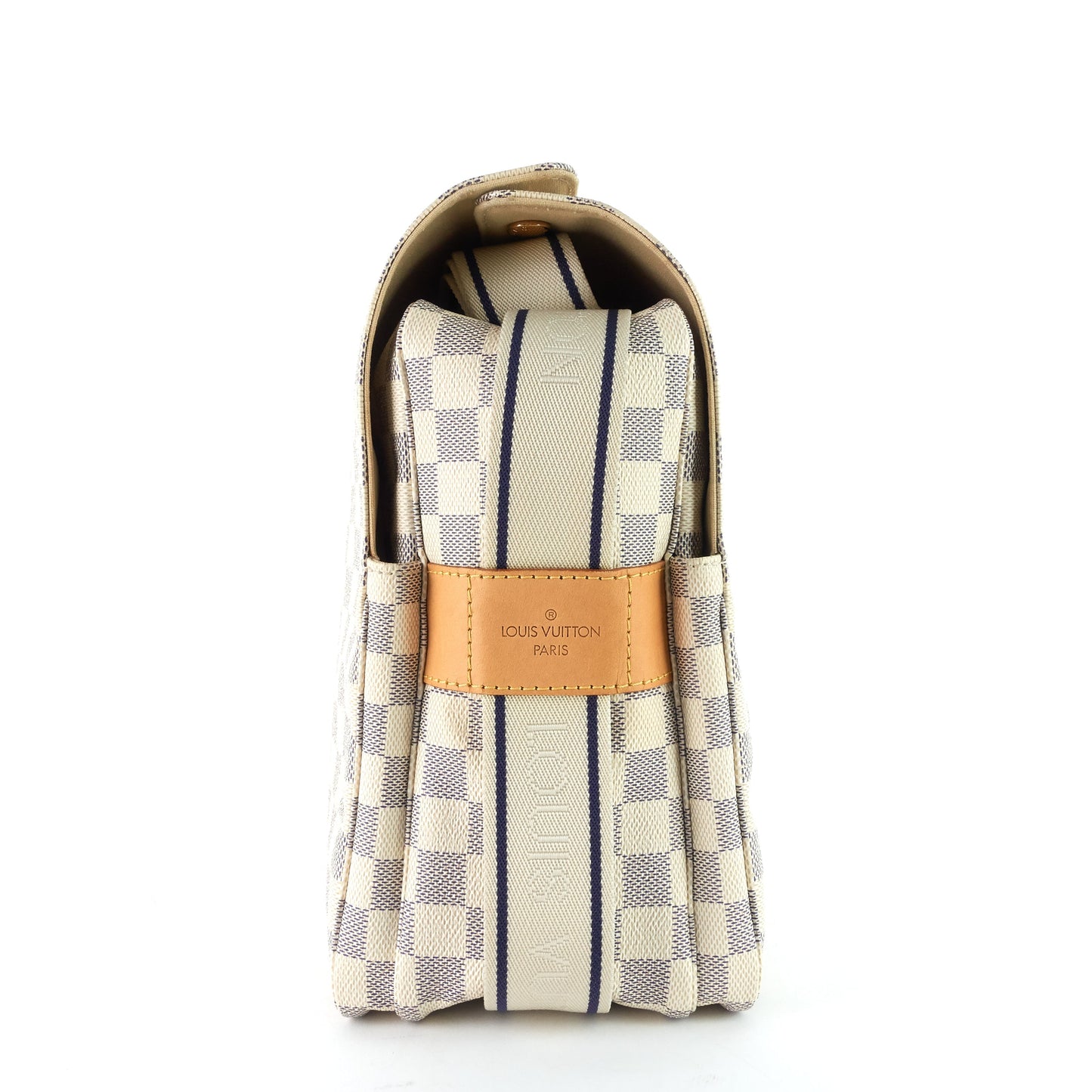 Louis Vuitto Naviglio Damier Azur Canvas Messenger Bag