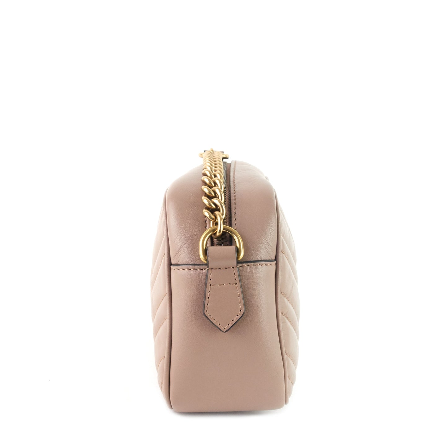 Gucci GG Marmont Small MatelassÃ© Calfskin Camera Bag