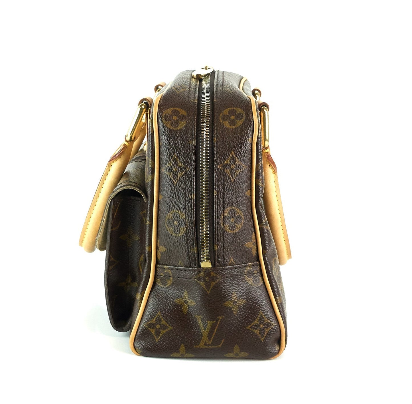 Louis Vuitto Manhattan PM Monogram Canvas Bag