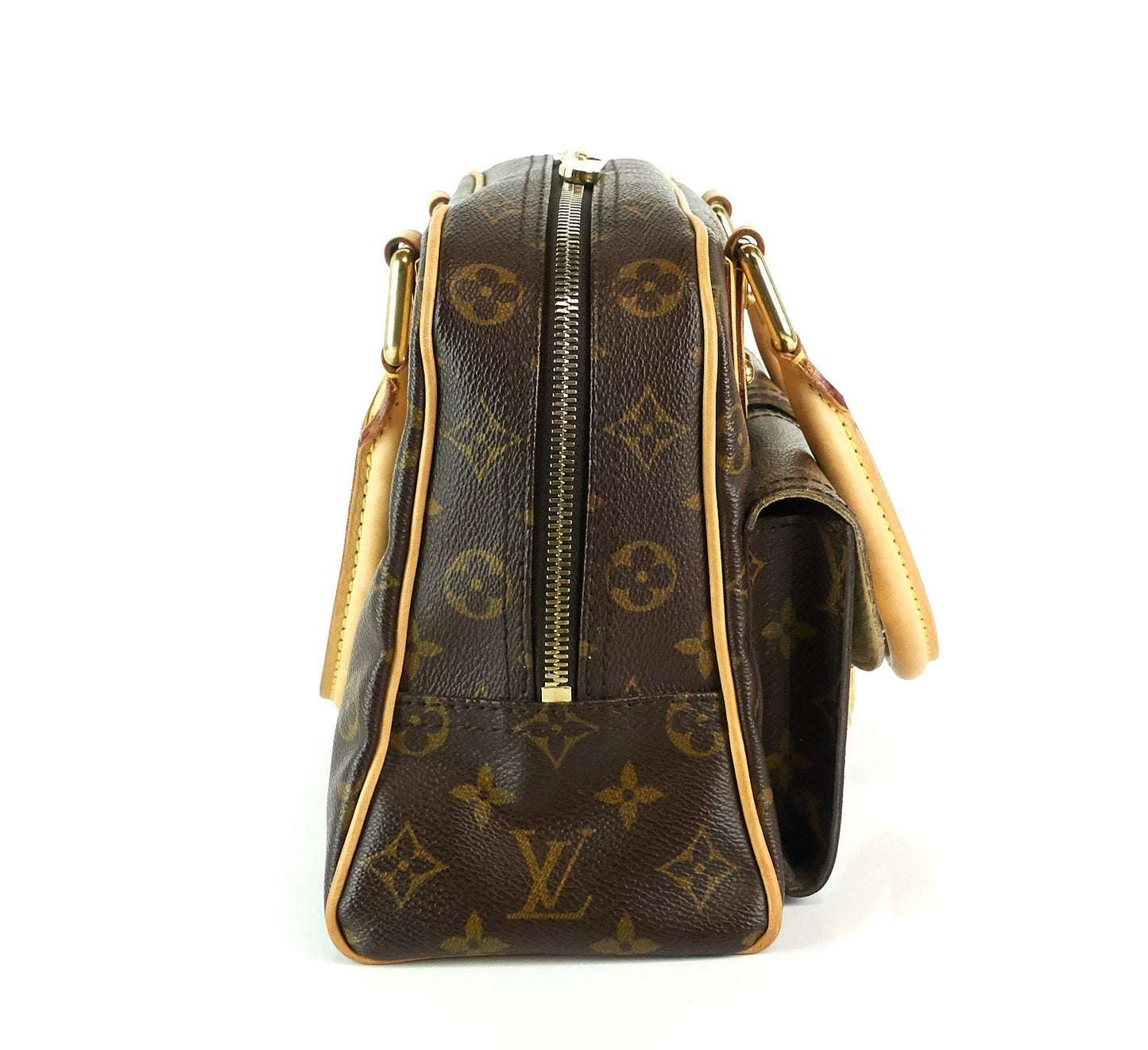 Louis Vuitto Manhattan PM Monogram Canvas Bag