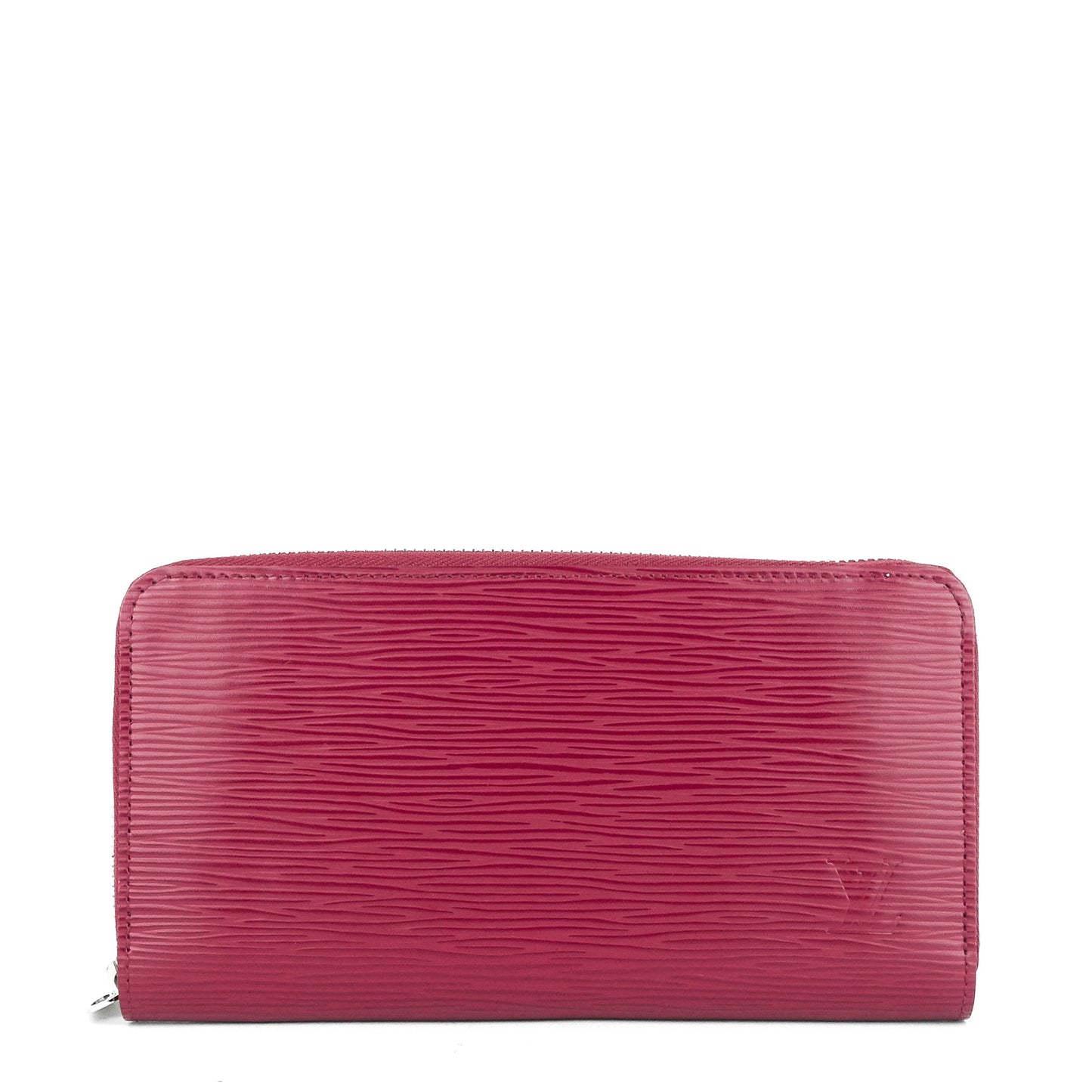 Louis Vuitto Zippy Wallet Fuchsia Epi Leather Wallet