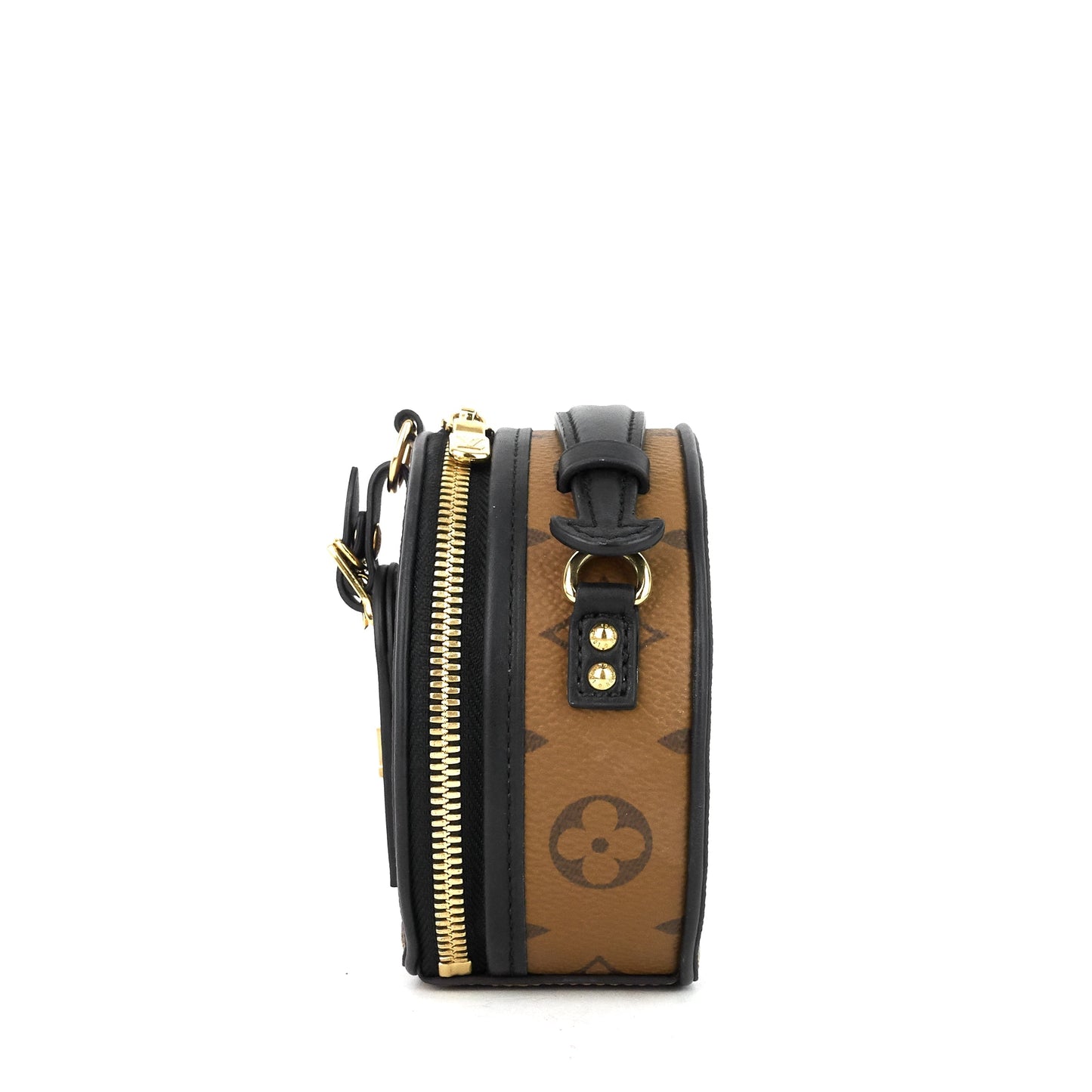 Louis Vuitto Mini BoÃ®te Chapeau Monogram Reverse Canvas Bag