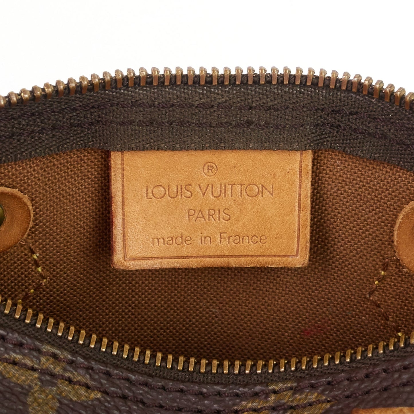 Louis Vuitto Mini HL Speedy Monogram Canvas Bag with Strap