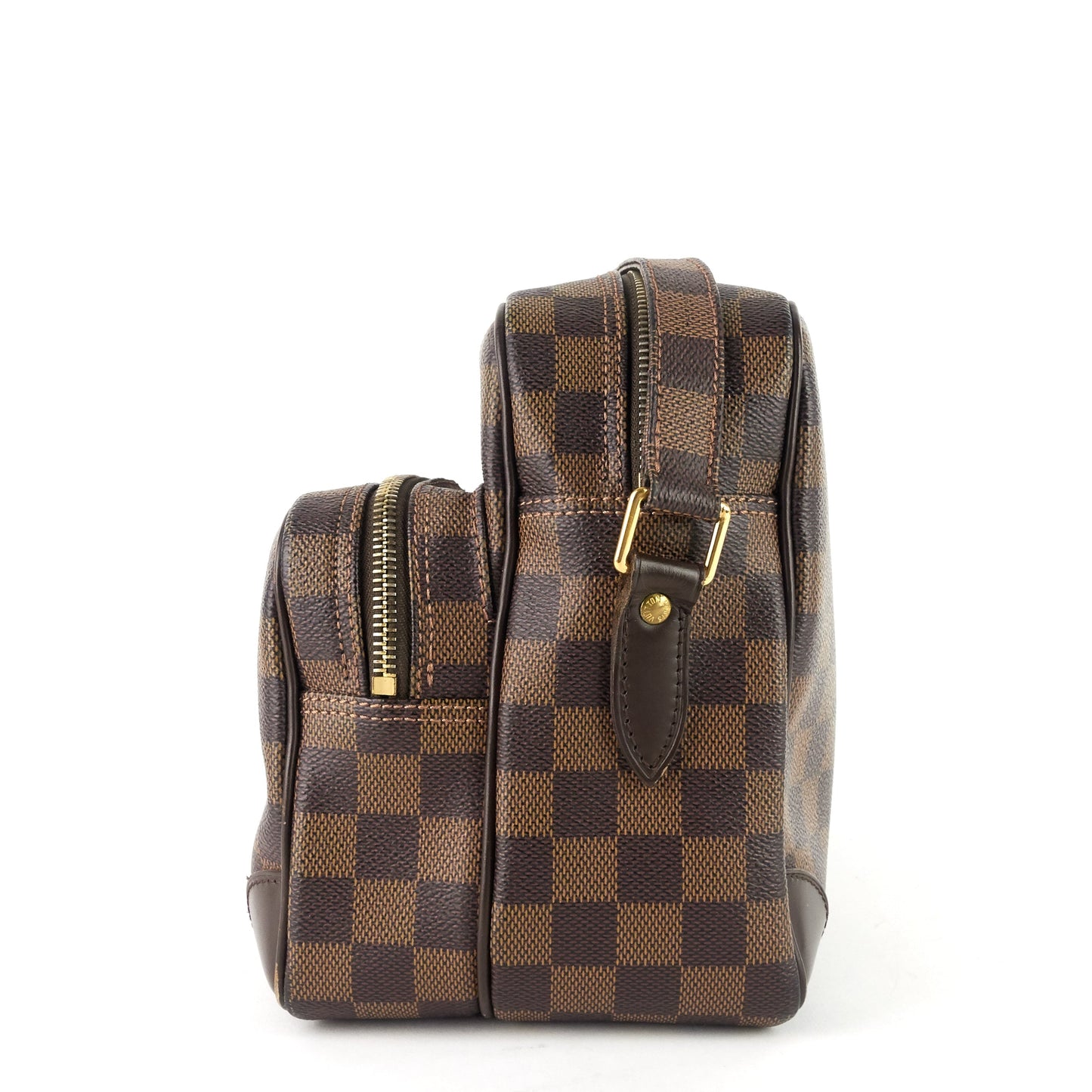 Louis Vuitto Nil 28 Damier Ebene Canvas Messenger Bag