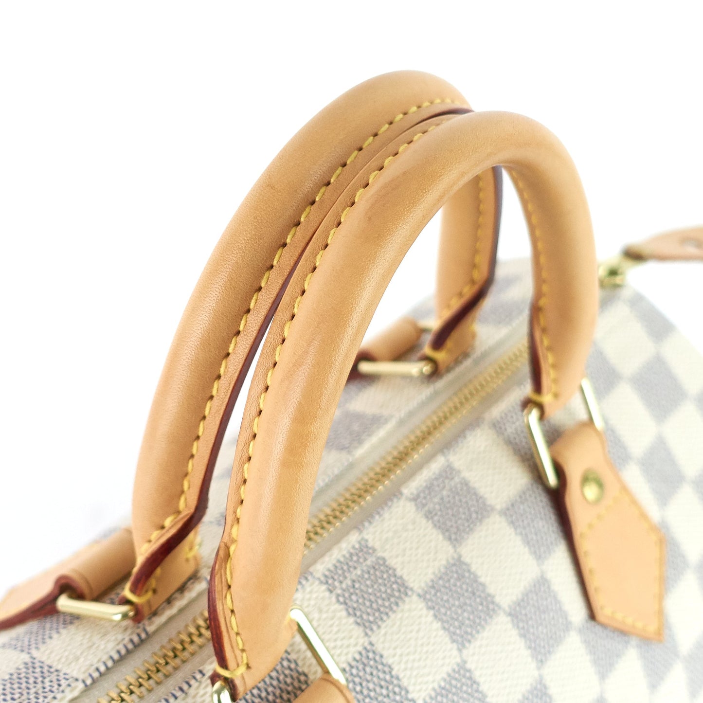 Louis Vuitto Speedy 25 Damier Azur Canvas Bag