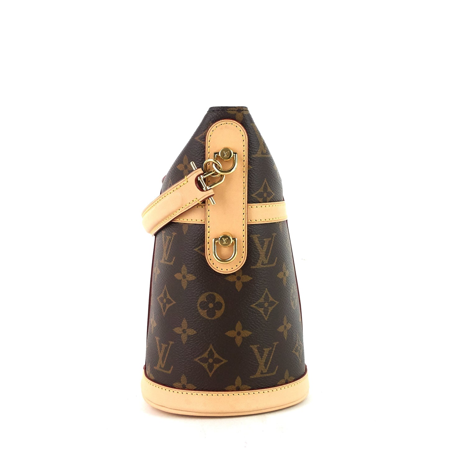 Louis Vuitto Duffle Monogram Canvas Bucket Bag