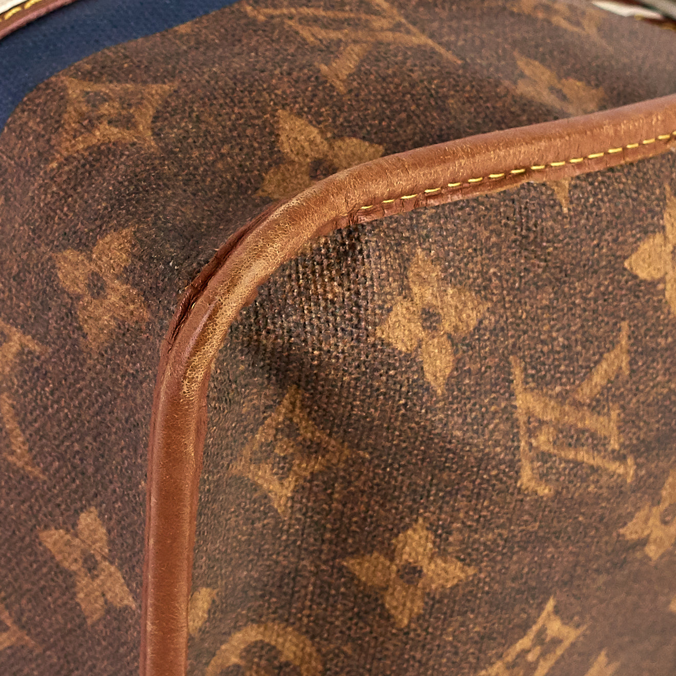 Louis Vuitto Rayures Tisse GM Monogram Canvas Bag