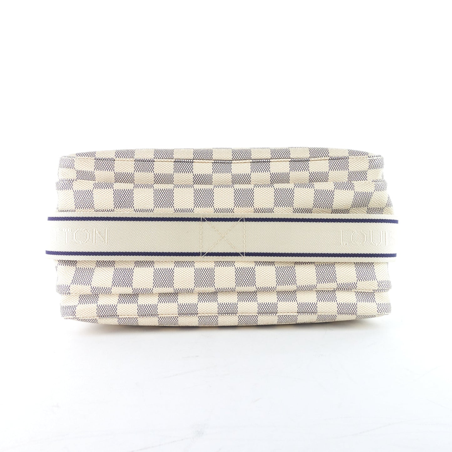 Louis Vuitto Naviglio Damier Azur Canvas Messenger Bag