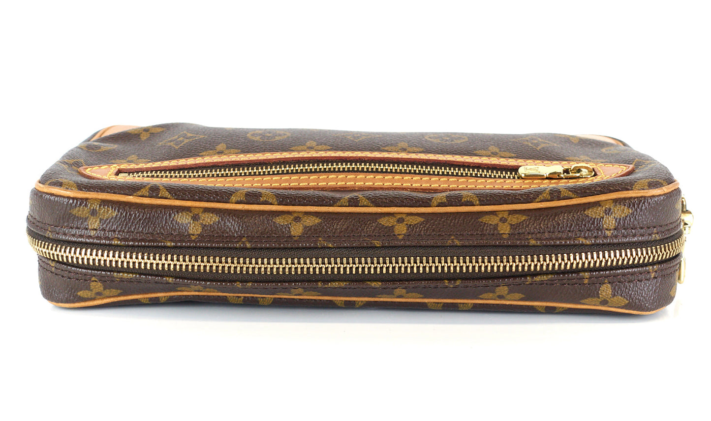 Louis Vuitto Pochette Marly Dragonne 26 Monogram Canvas Bag