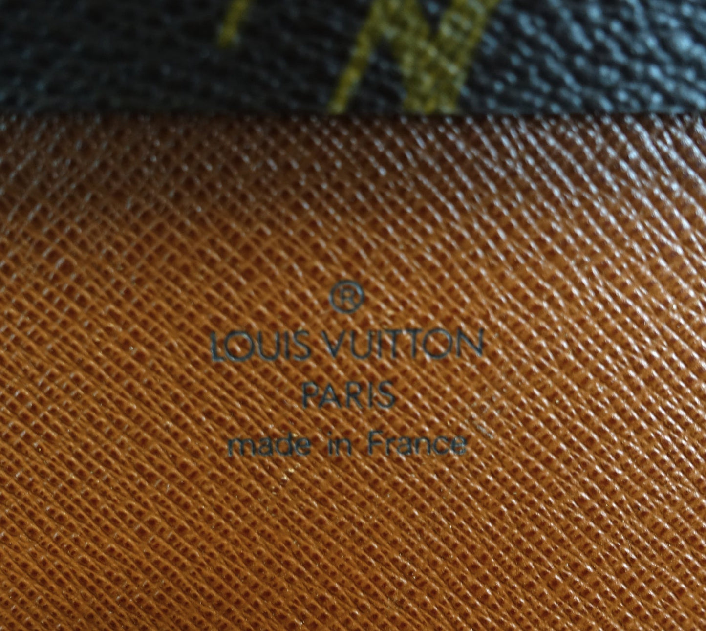 Louis Vuitto Serviette Fermoir Monogram Canvas Briefcase Bag